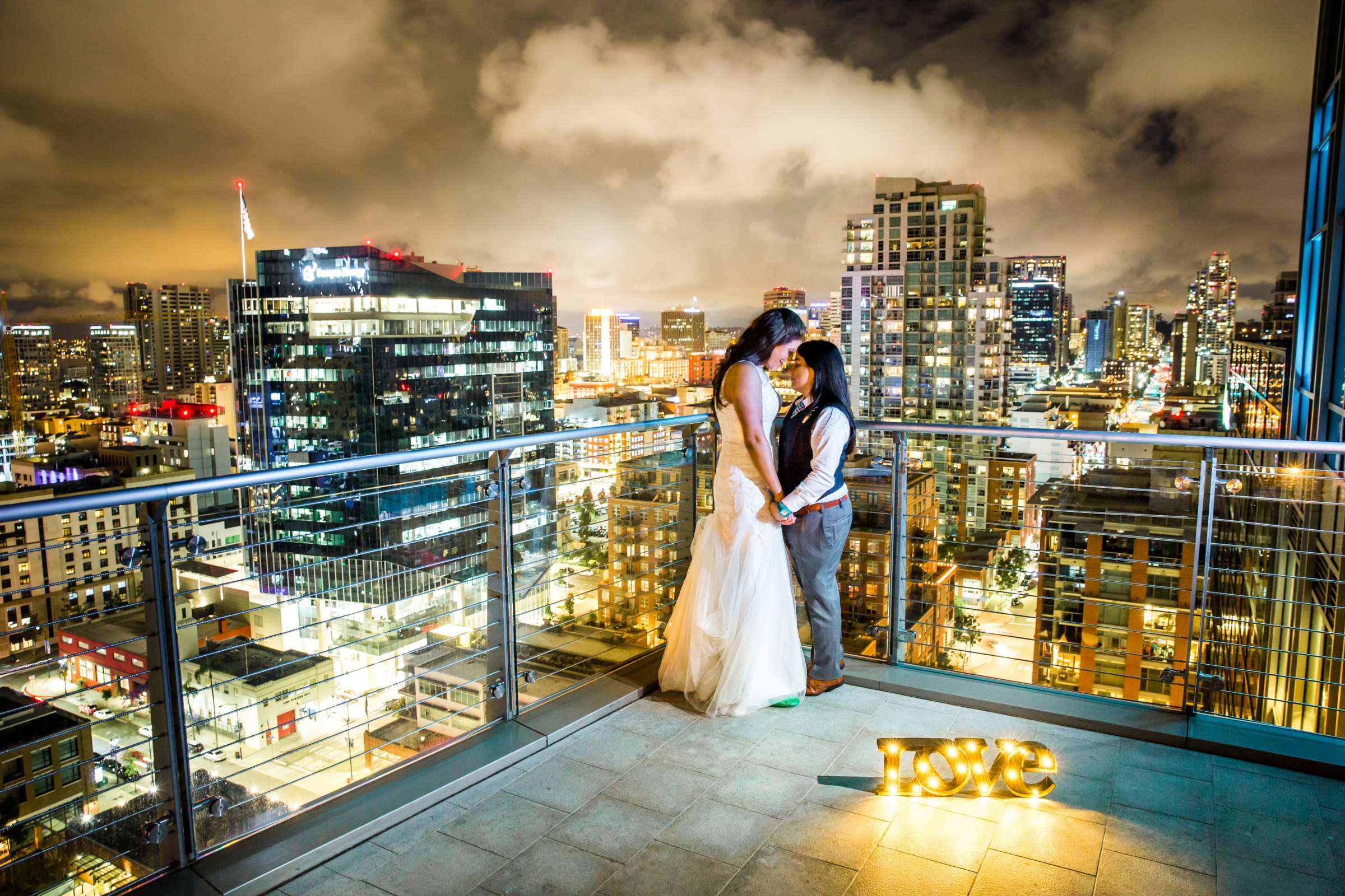 The Ultimate Skybox Wedding, Taryn and Roxanne Wedding Photo #5 by True Photography