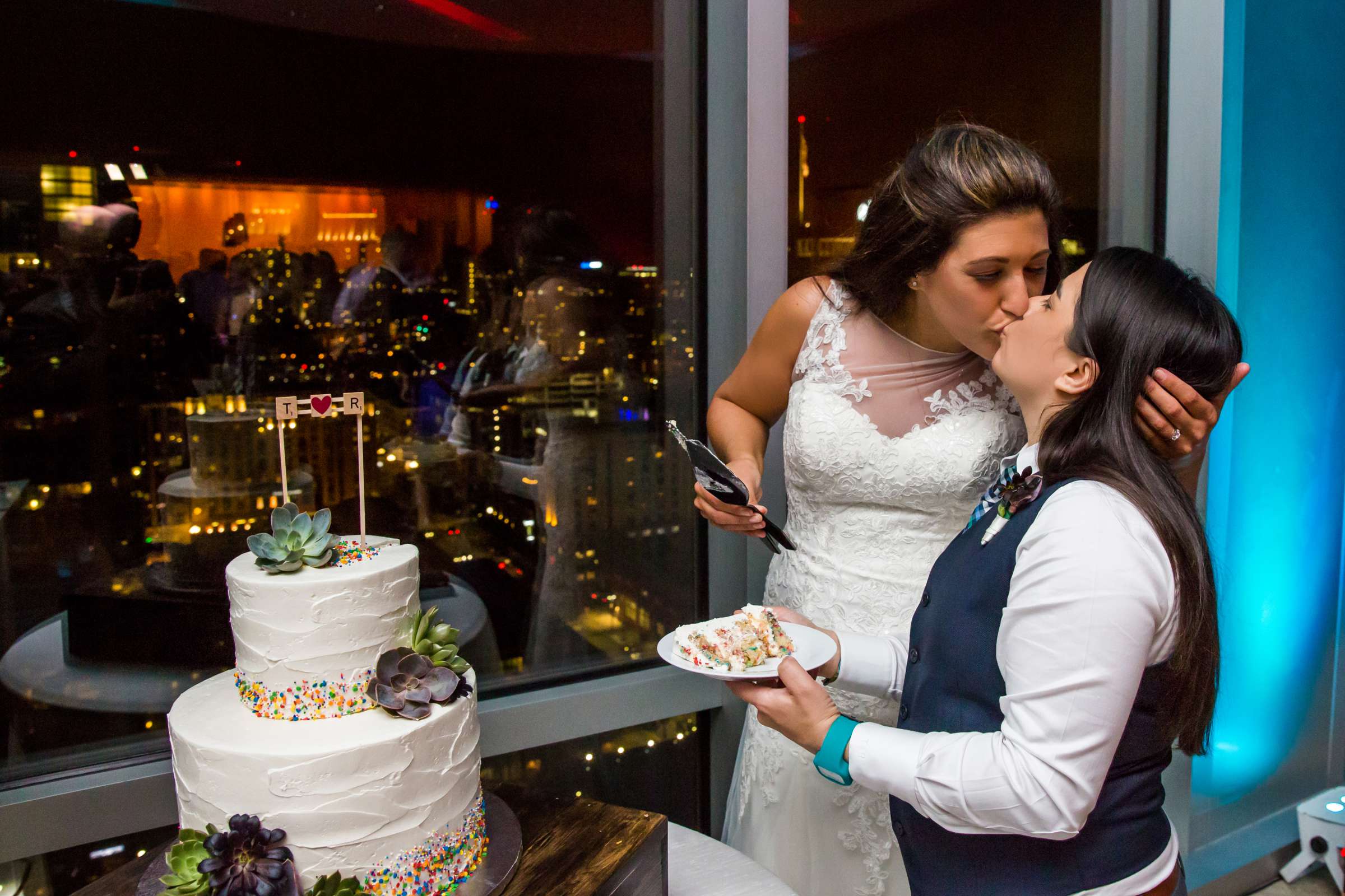 The Ultimate Skybox Wedding, Taryn and Roxanne Wedding Photo #98 by True Photography