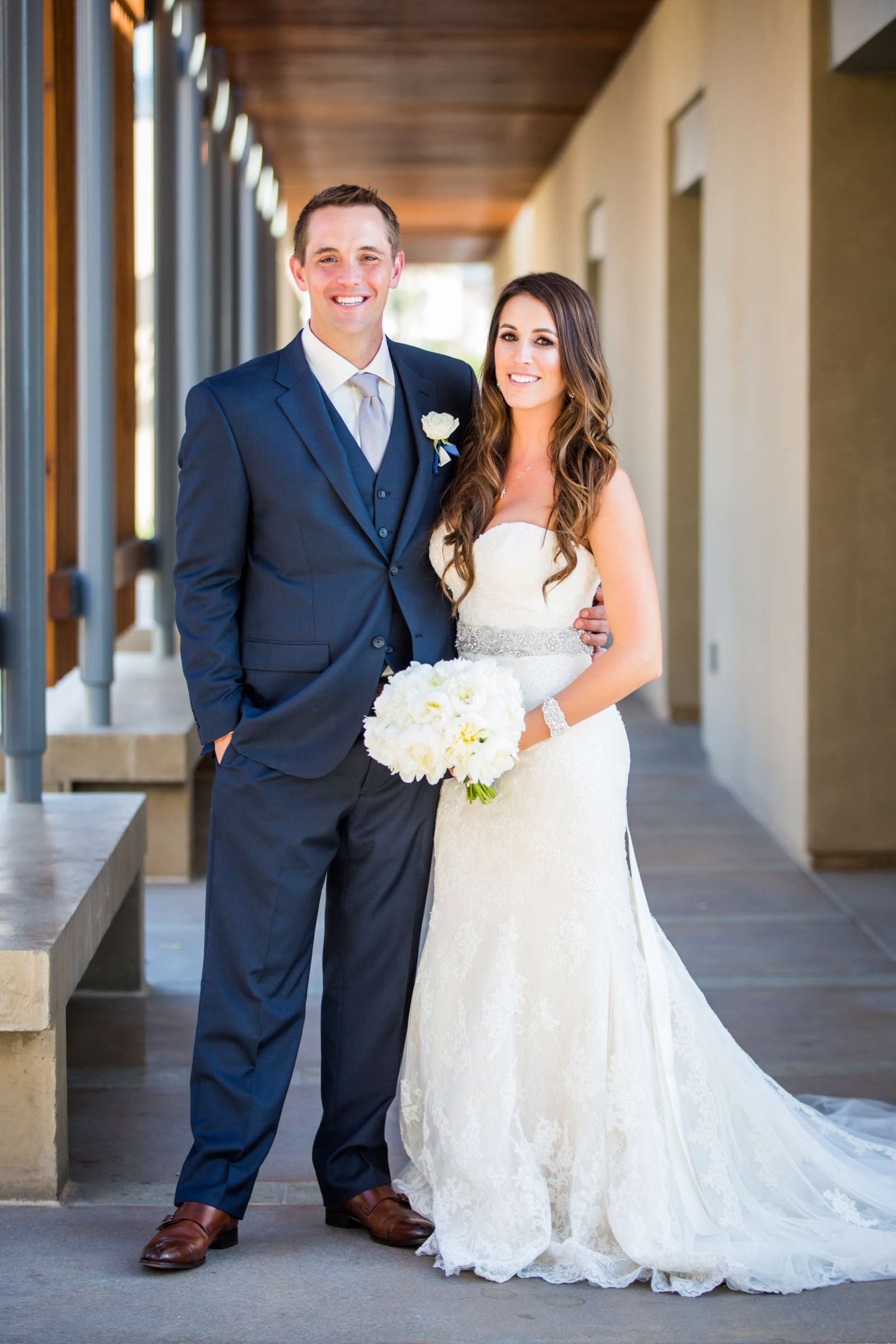 Scripps Seaside Forum Wedding coordinated by Luxe Special Events, Angela and Kyle Wedding Photo #2 by True Photography