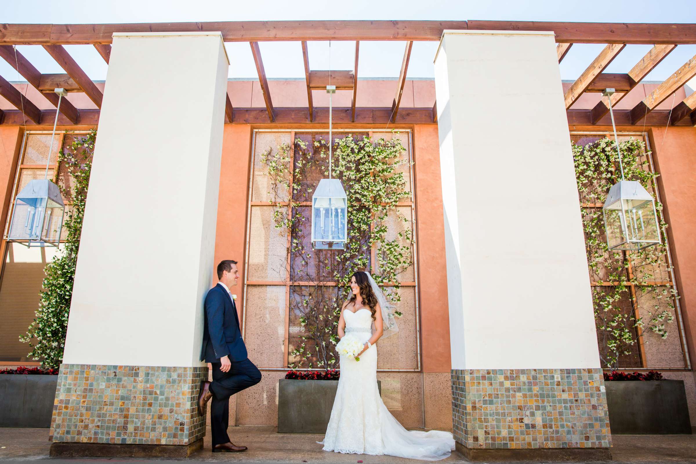 Scripps Seaside Forum Wedding coordinated by Luxe Special Events, Angela and Kyle Wedding Photo #3 by True Photography
