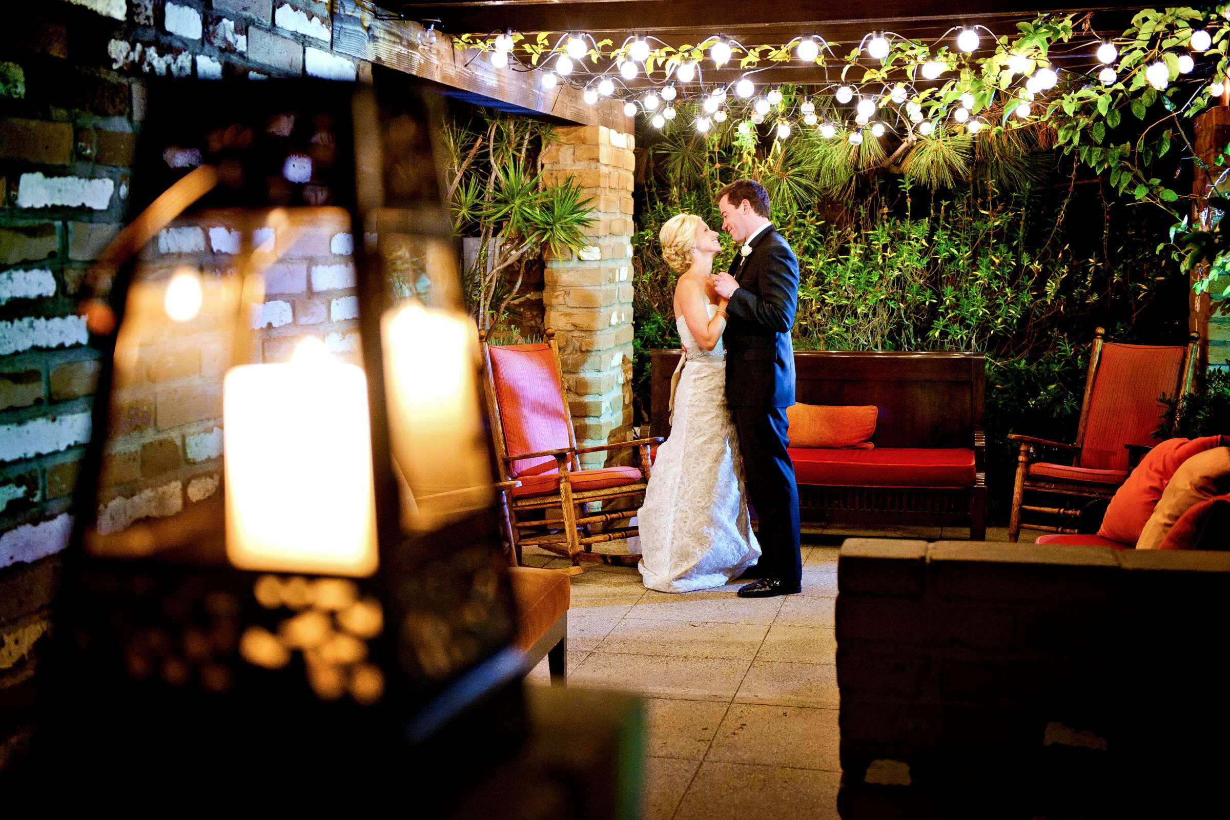 Night Shot at Estancia Wedding coordinated by Emily Smiley, Marissa and Danny Wedding Photo #2 by True Photography