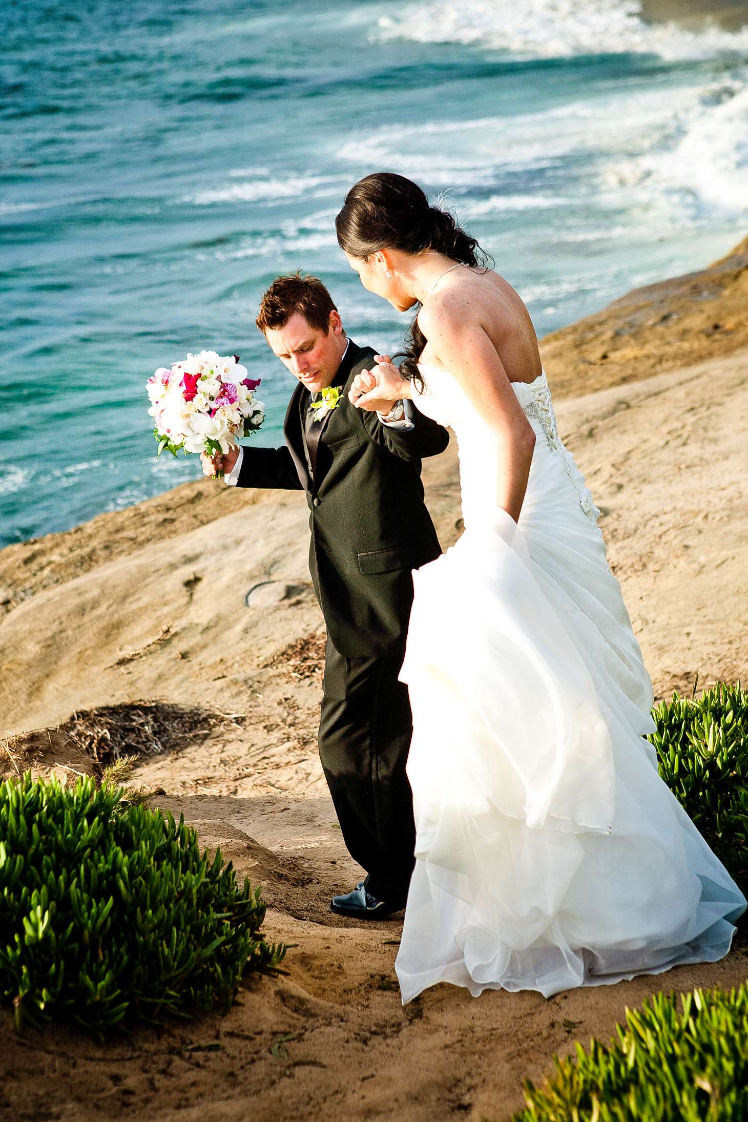 Mission Beach Woman's Club Wedding coordinated by EverAfter Events, Shannon and Rich Wedding Photo #219065 by True Photography