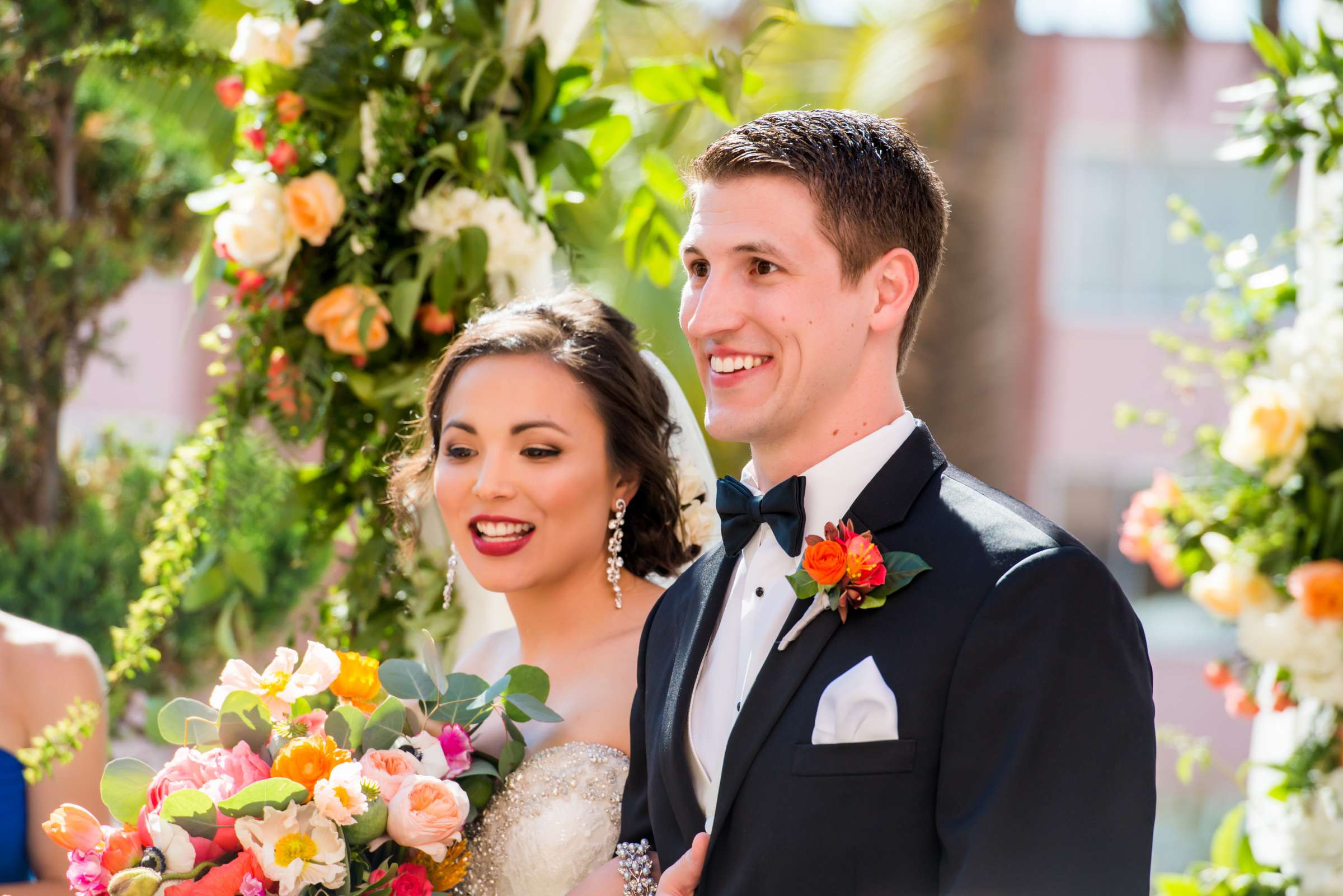La Valencia Wedding coordinated by Crown Weddings, Autumn and Steven Wedding Photo #222960 by True Photography