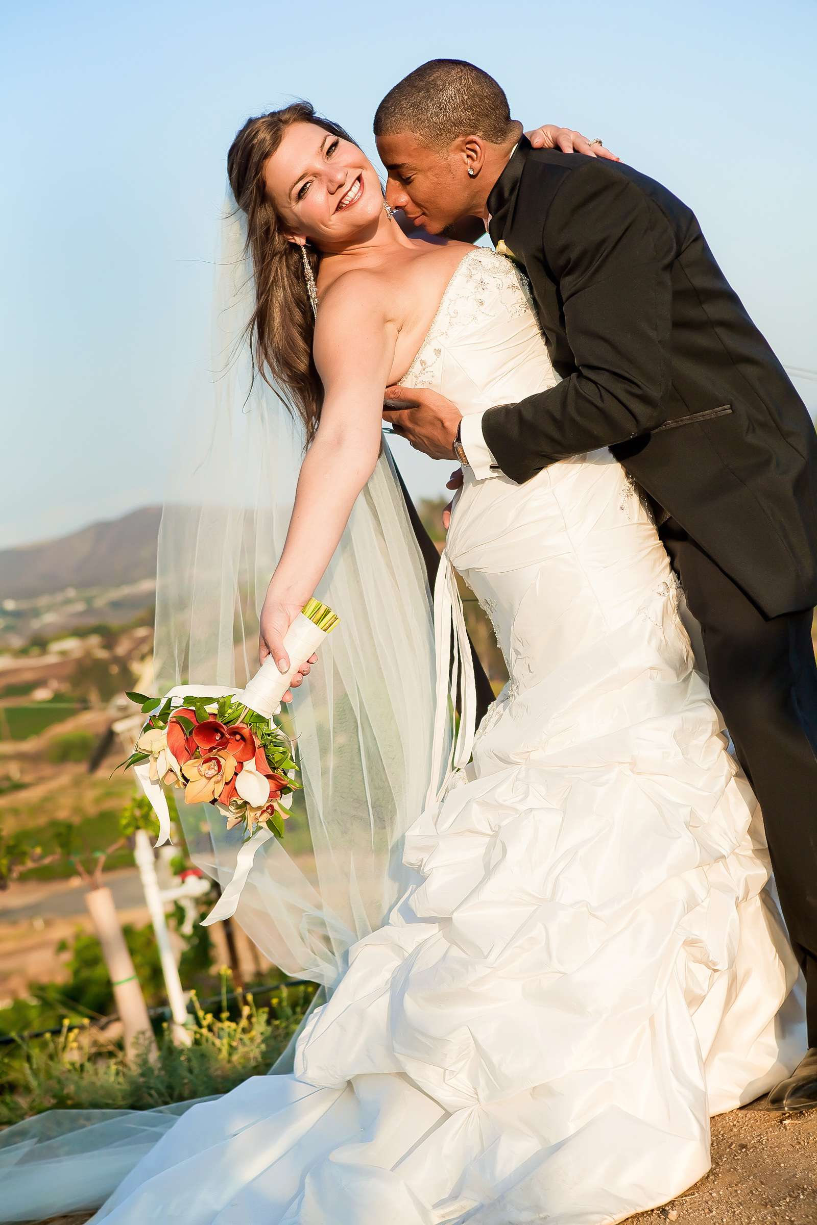South Coast Winery Wedding, Brooke and Jamaal Wedding Photo #21 by True Photography