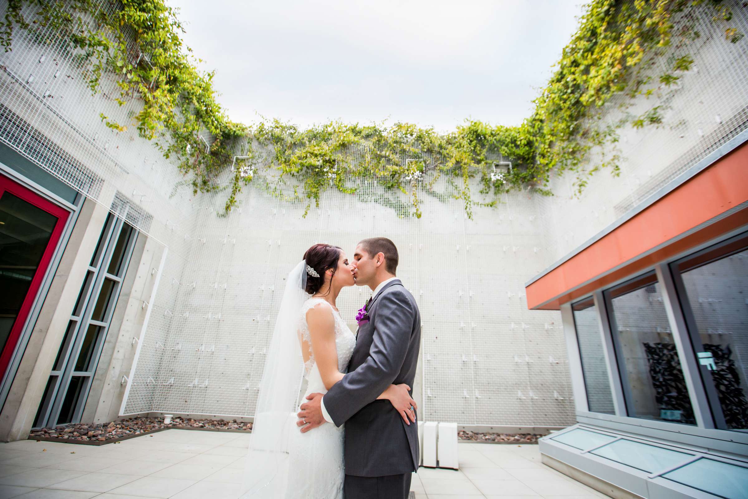 Urban Downtown at San Diego Central Library Wedding, Ashley and Mark Wedding Photo #1 by True Photography
