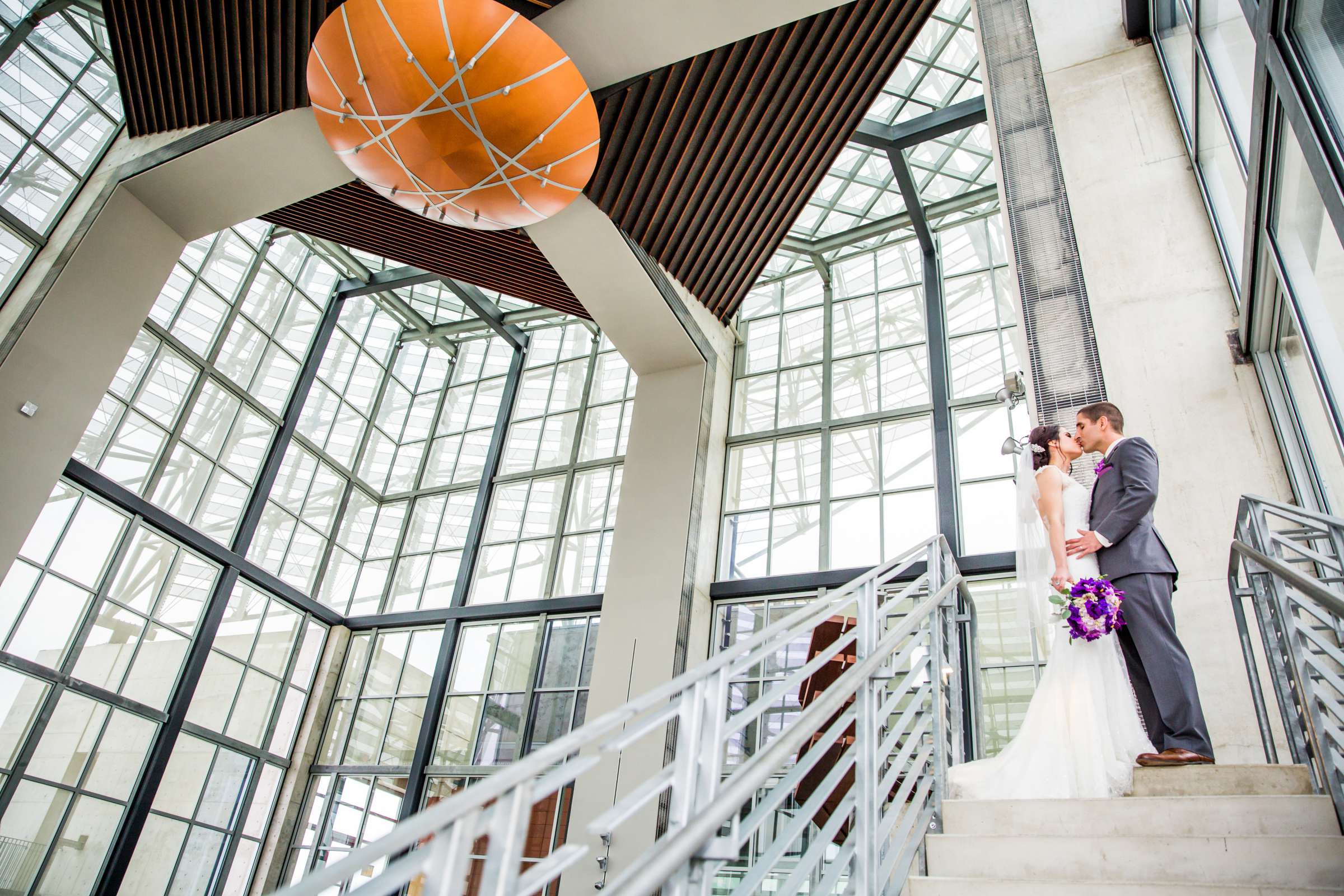San Diego Central Library Wedding, Ashley and Mark Wedding Photo #77 by True Photography
