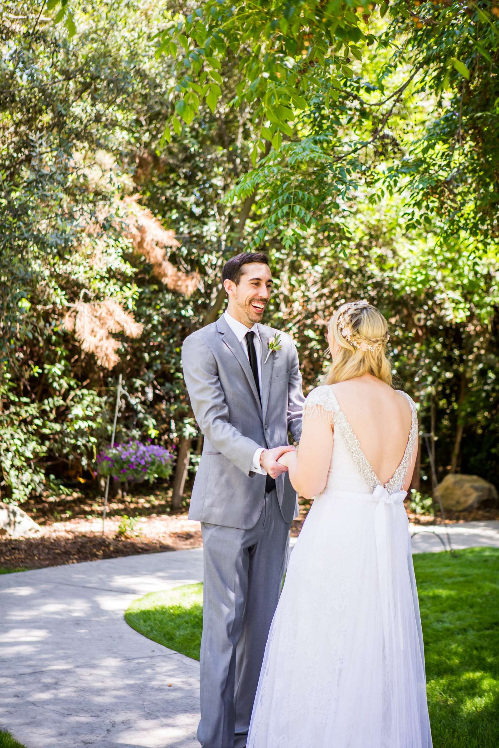 First Look at Twin Oaks House & Gardens Wedding Estate Wedding coordinated by Twin Oaks House & Gardens Wedding Estate, Danielle and Shawn Wedding Photo #3 by True Photography