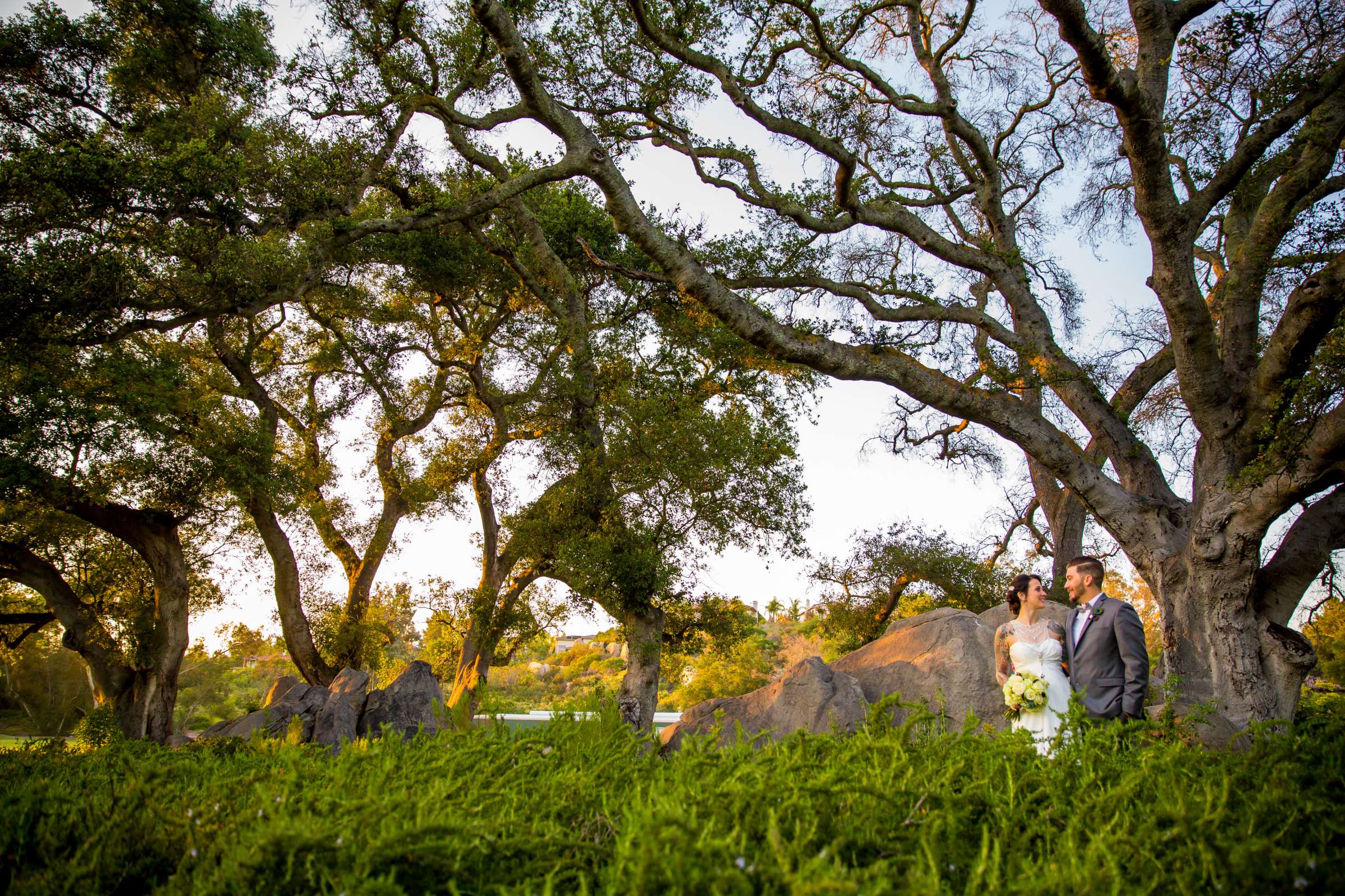 Forest at Mt Woodson Castle Wedding coordinated by Personal Touch Dining, Faye and Colin Wedding Photo #230140 by True Photography
