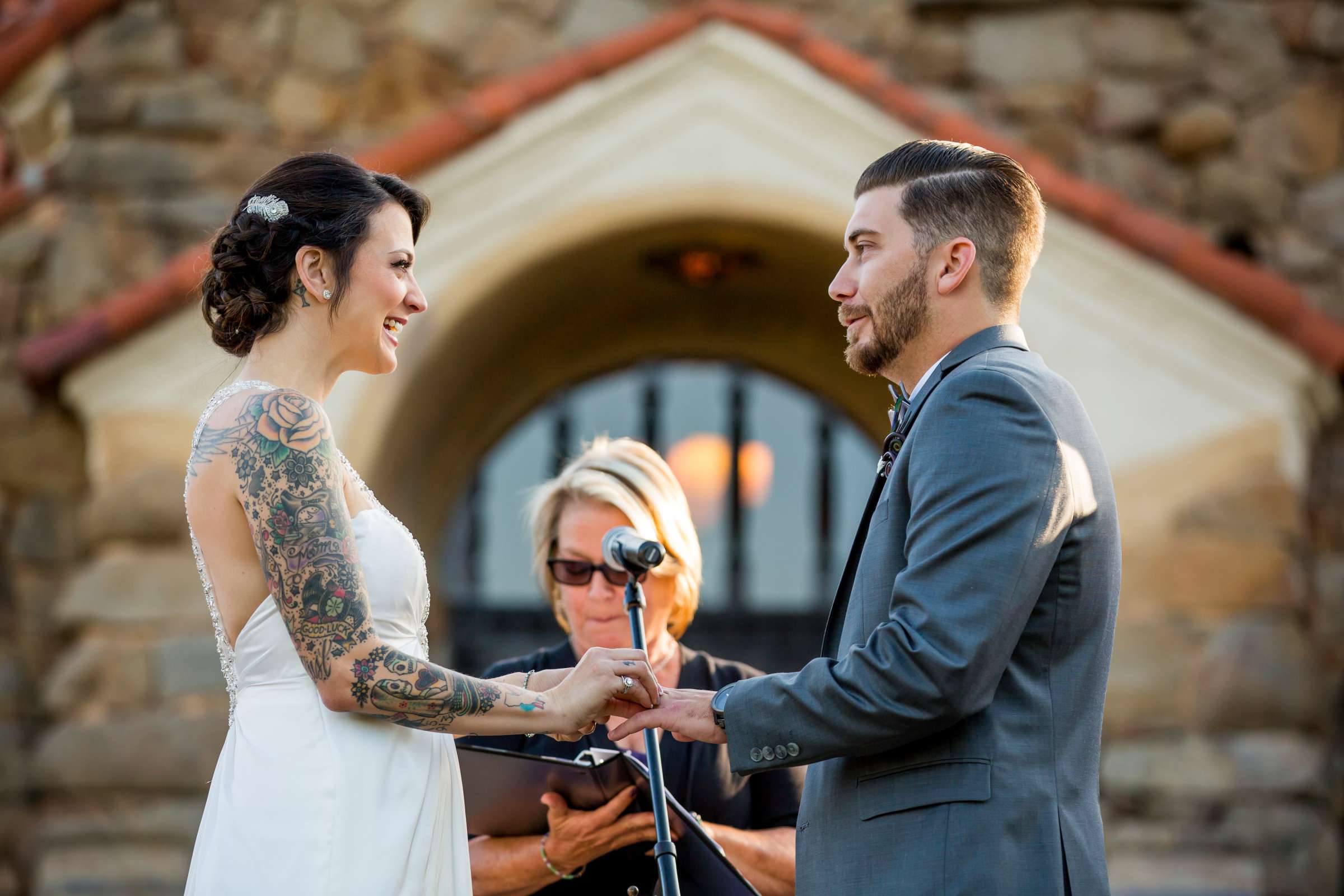 Mt Woodson Castle Wedding coordinated by Personal Touch Dining, Faye and Colin Wedding Photo #230181 by True Photography