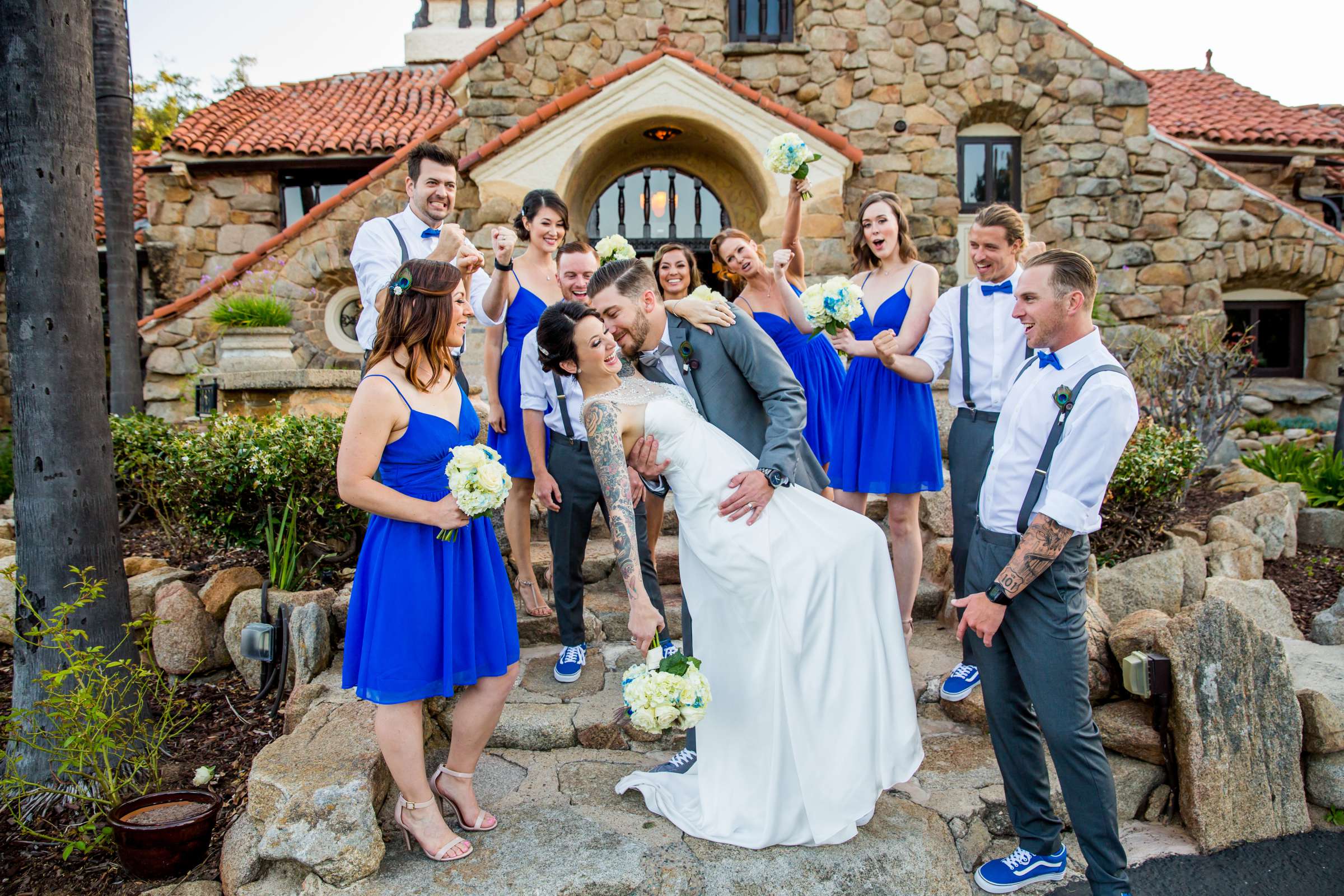 Mt Woodson Castle Wedding coordinated by Personal Touch Dining, Faye and Colin Wedding Photo #230189 by True Photography