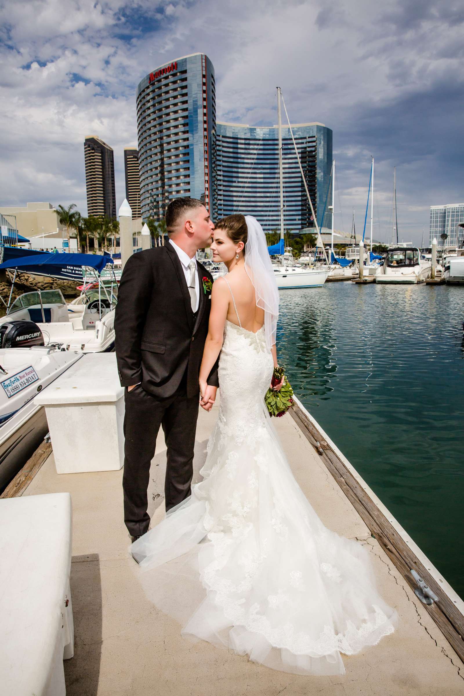 Marriott Marquis San Diego Marina Wedding, Marion and Geno Wedding Photo #9 by True Photography