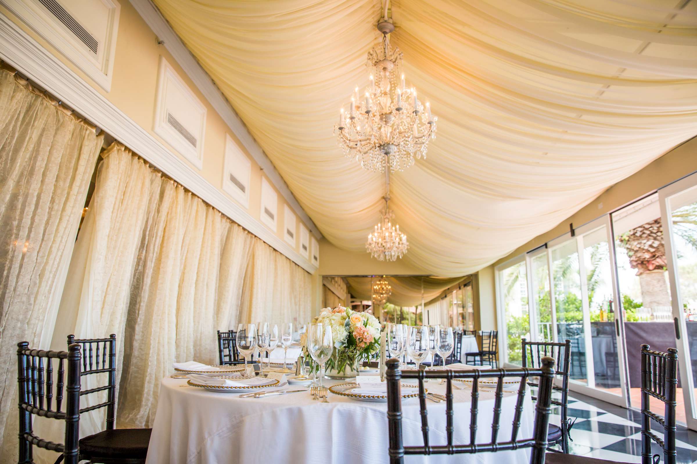 Reception at La Valencia Wedding coordinated by CZ Events, Sara and Luke Wedding Photo #235713 by True Photography