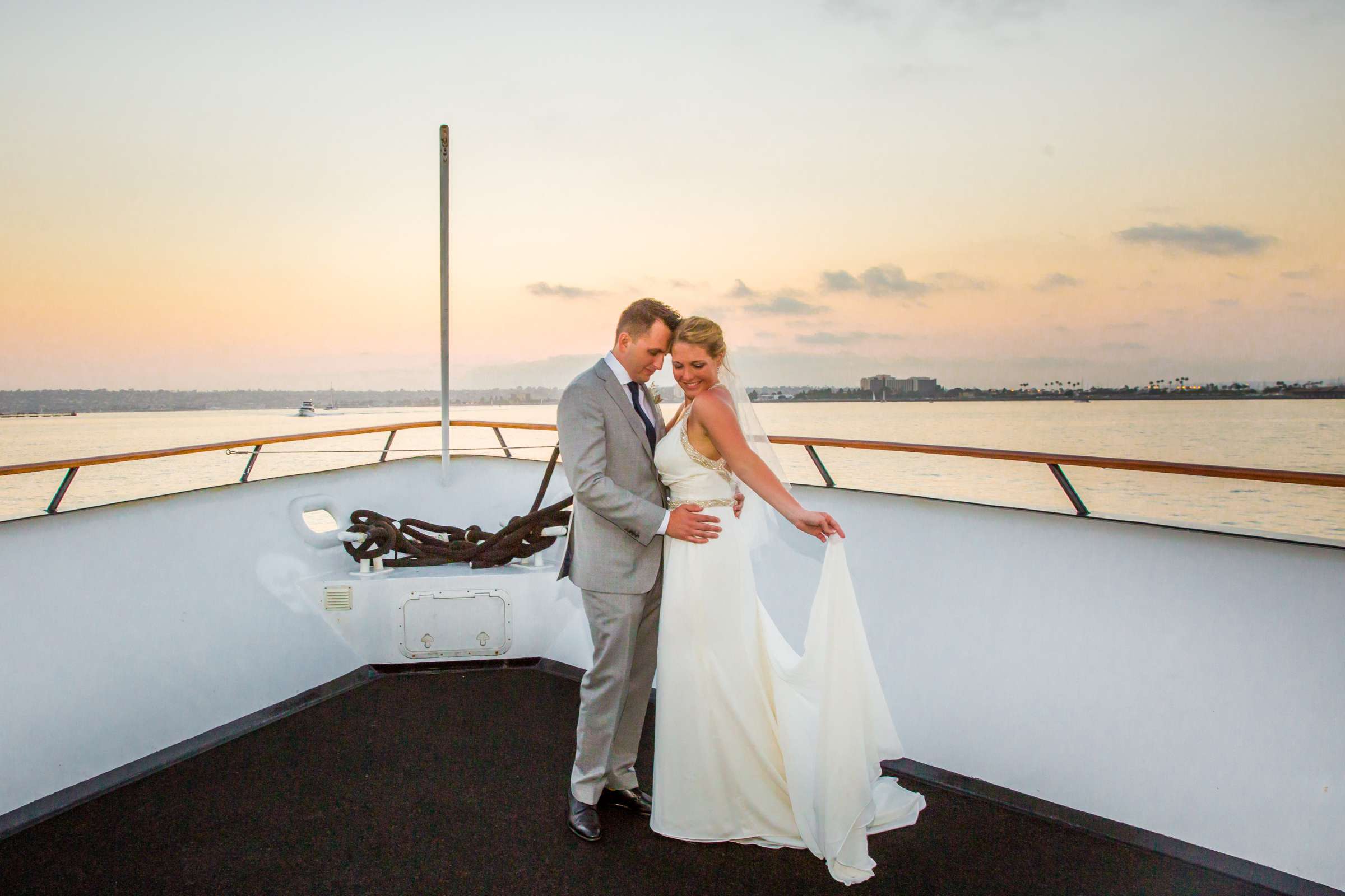 Flagship Cruises and Events Wedding coordinated by First Comes Love Weddings & Events, Kathleen and Adam Wedding Photo #4 by True Photography