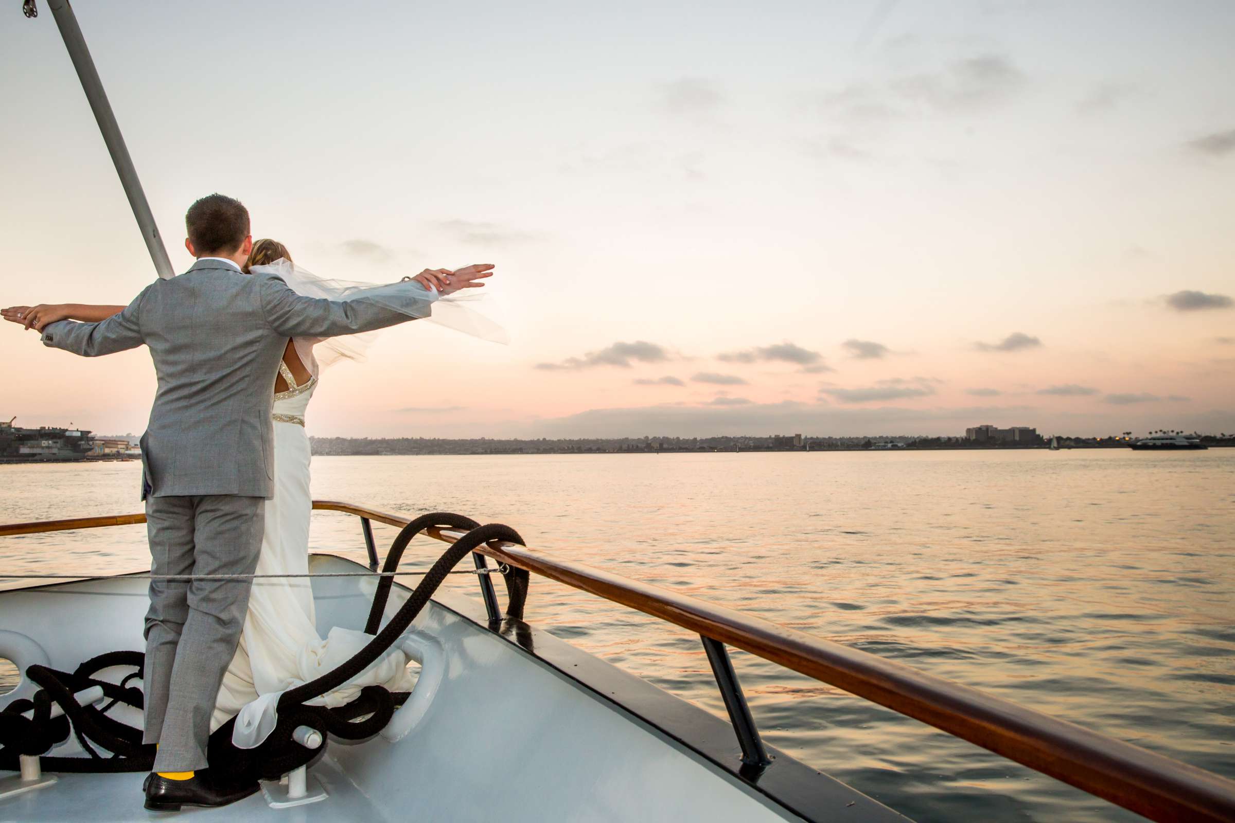 Flagship Cruises and Events Wedding coordinated by First Comes Love Weddings & Events, Kathleen and Adam Wedding Photo #14 by True Photography
