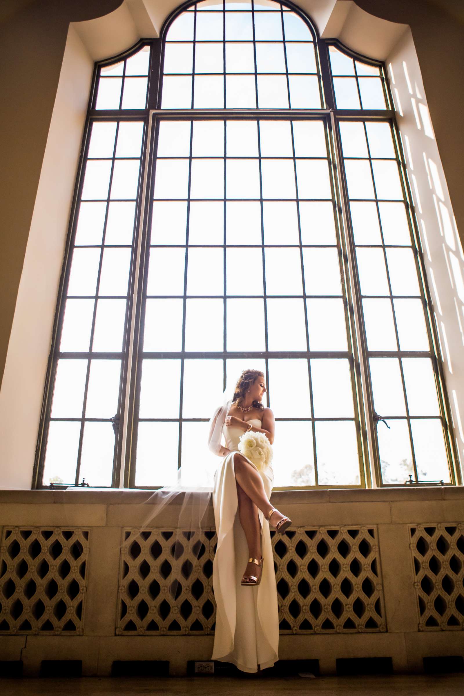 Bride at San Diego Museum of Art Wedding coordinated by First Comes Love Weddings & Events, Ruthie and Larry Wedding Photo #236746 by True Photography