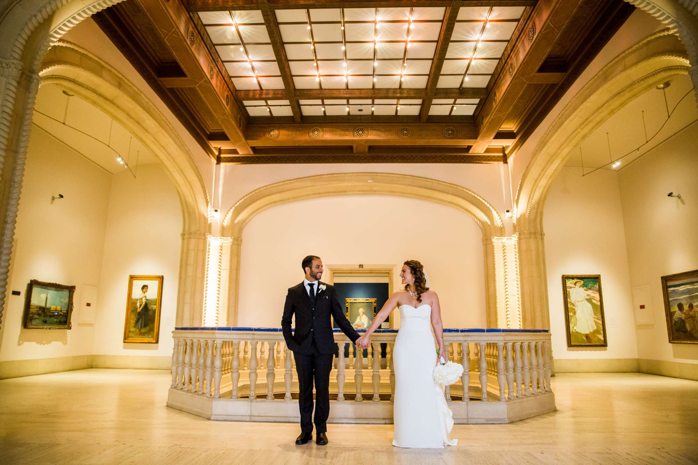 San Diego Museum of Art Wedding coordinated by First Comes Love Weddings & Events, Ruthie and Larry Wedding Photo #236797 by True Photography