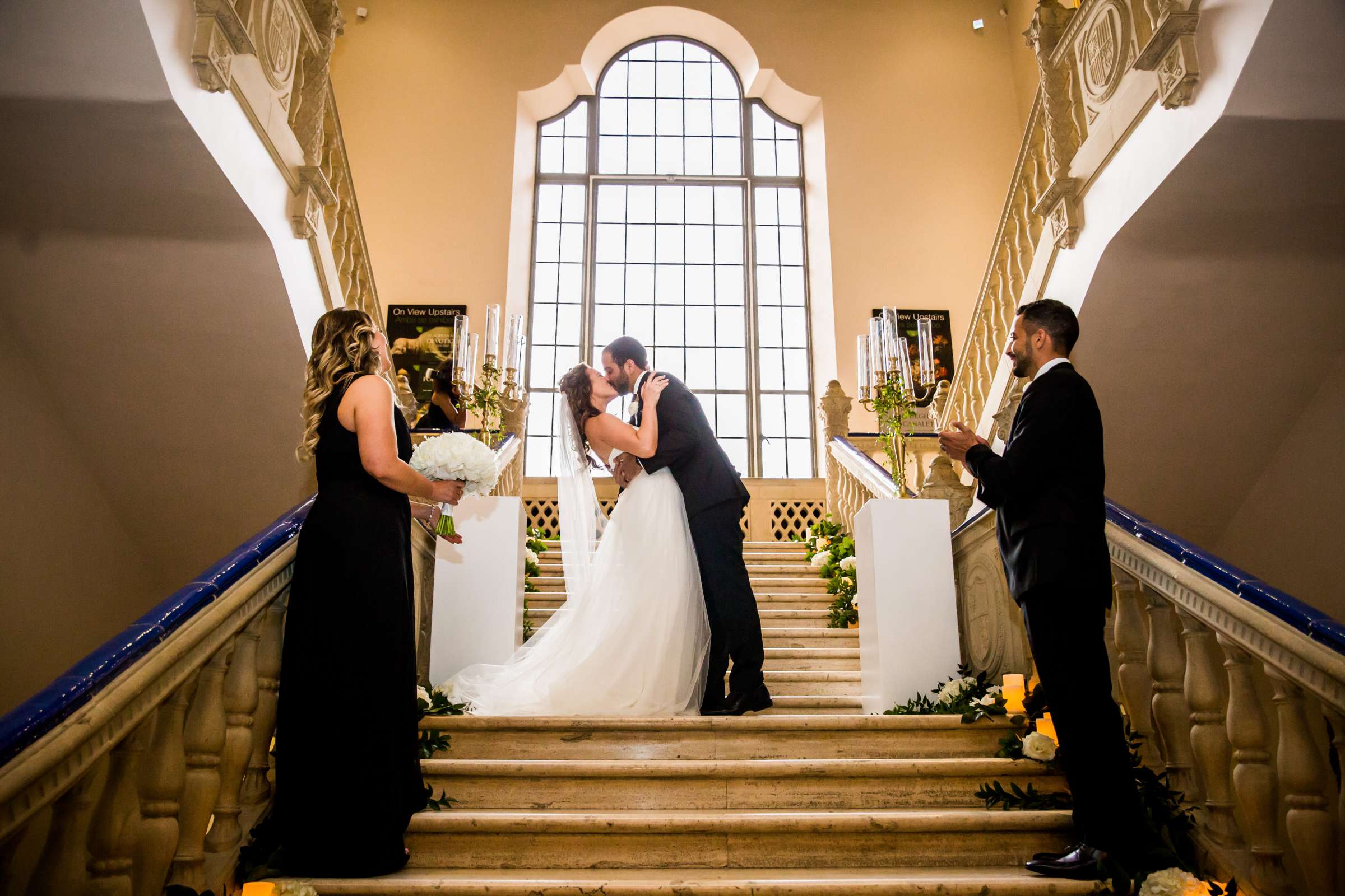 San Diego Museum of Art Wedding coordinated by First Comes Love Weddings & Events, Ruthie and Larry Wedding Photo #236803 by True Photography