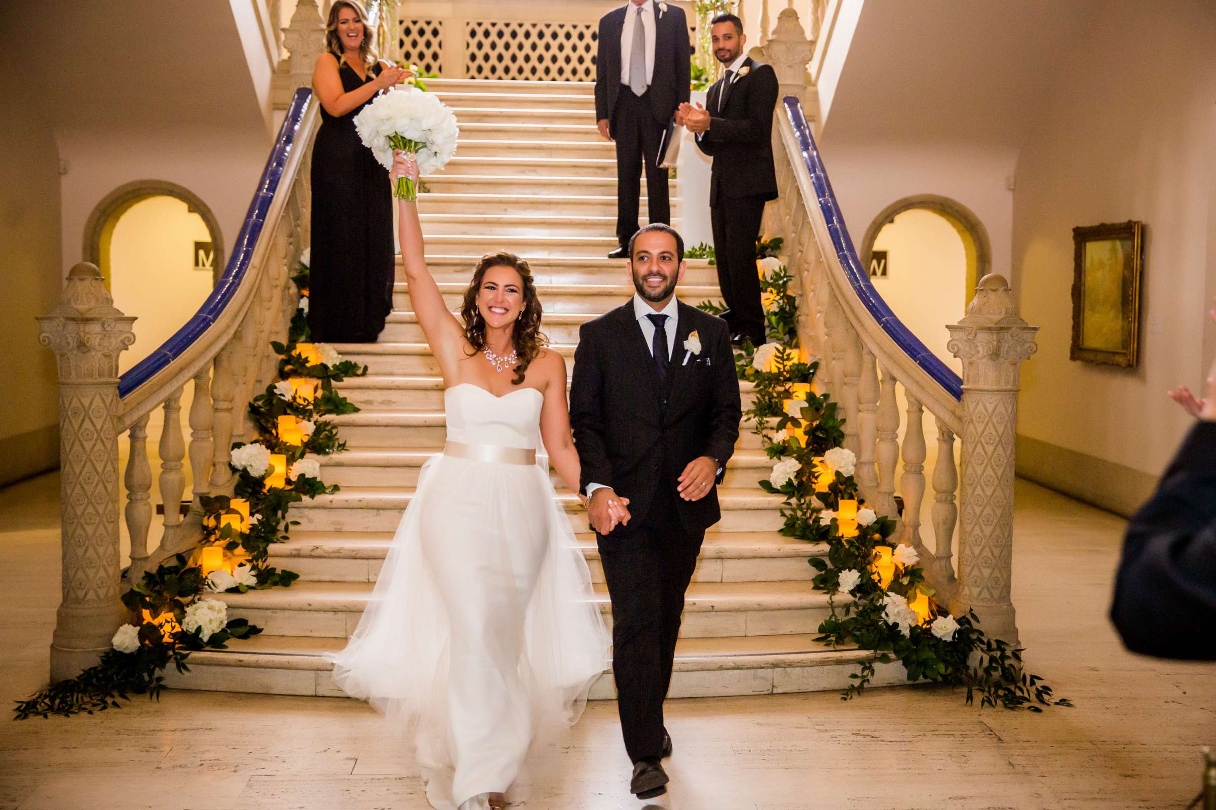 San Diego Museum of Art Wedding coordinated by First Comes Love Weddings & Events, Ruthie and Larry Wedding Photo #236806 by True Photography