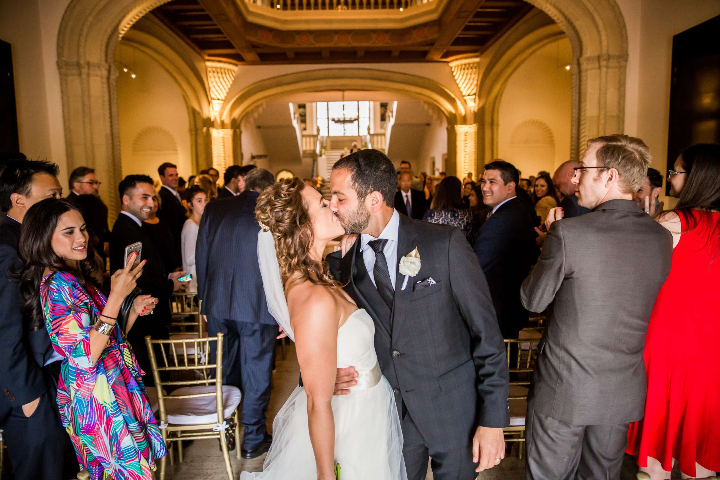 San Diego Museum of Art Wedding coordinated by First Comes Love Weddings & Events, Ruthie and Larry Wedding Photo #236807 by True Photography