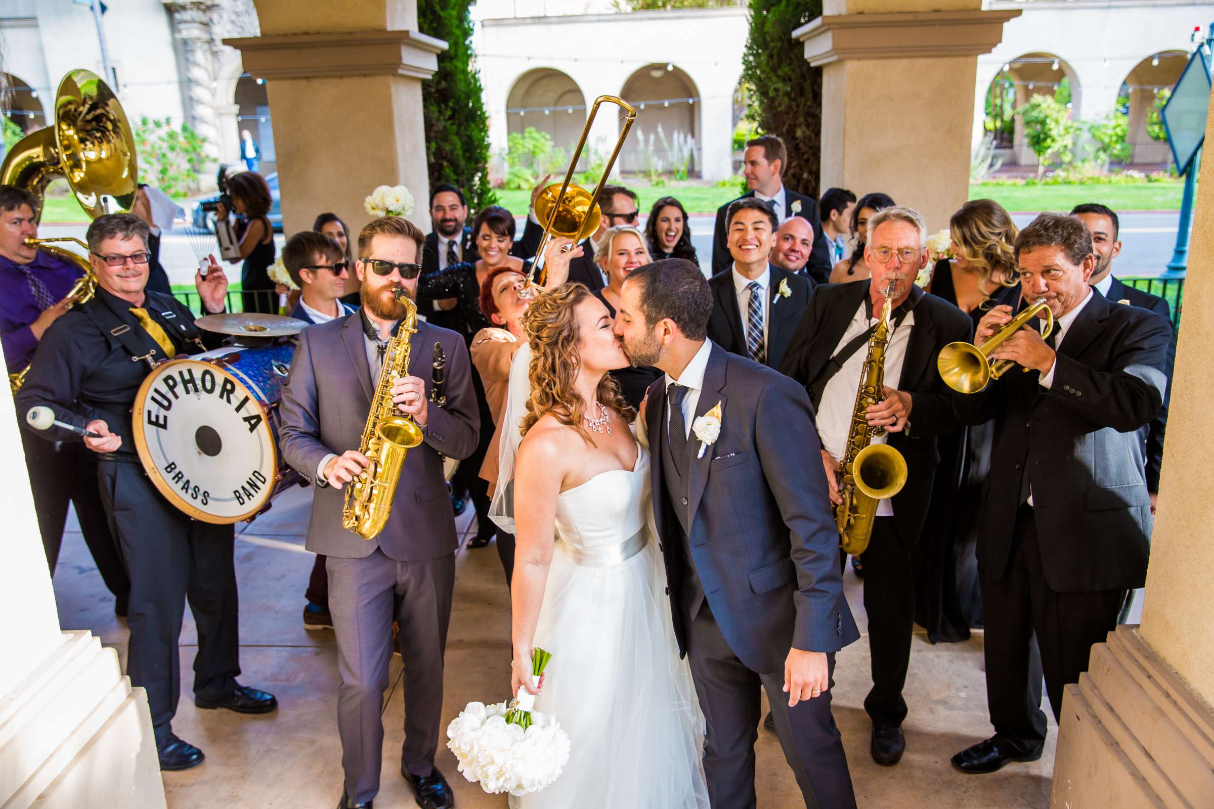 Musicians at San Diego Museum of Art Wedding coordinated by First Comes Love Weddings & Events, Ruthie and Larry Wedding Photo #236812 by True Photography