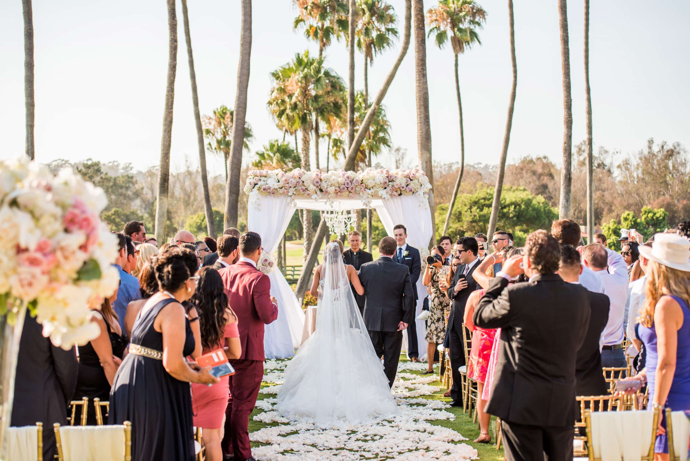 Fairbanks Ranch Country Club Wedding coordinated by Monarch Weddings, Gabriella and Kyle Wedding Photo #14 by True Photography