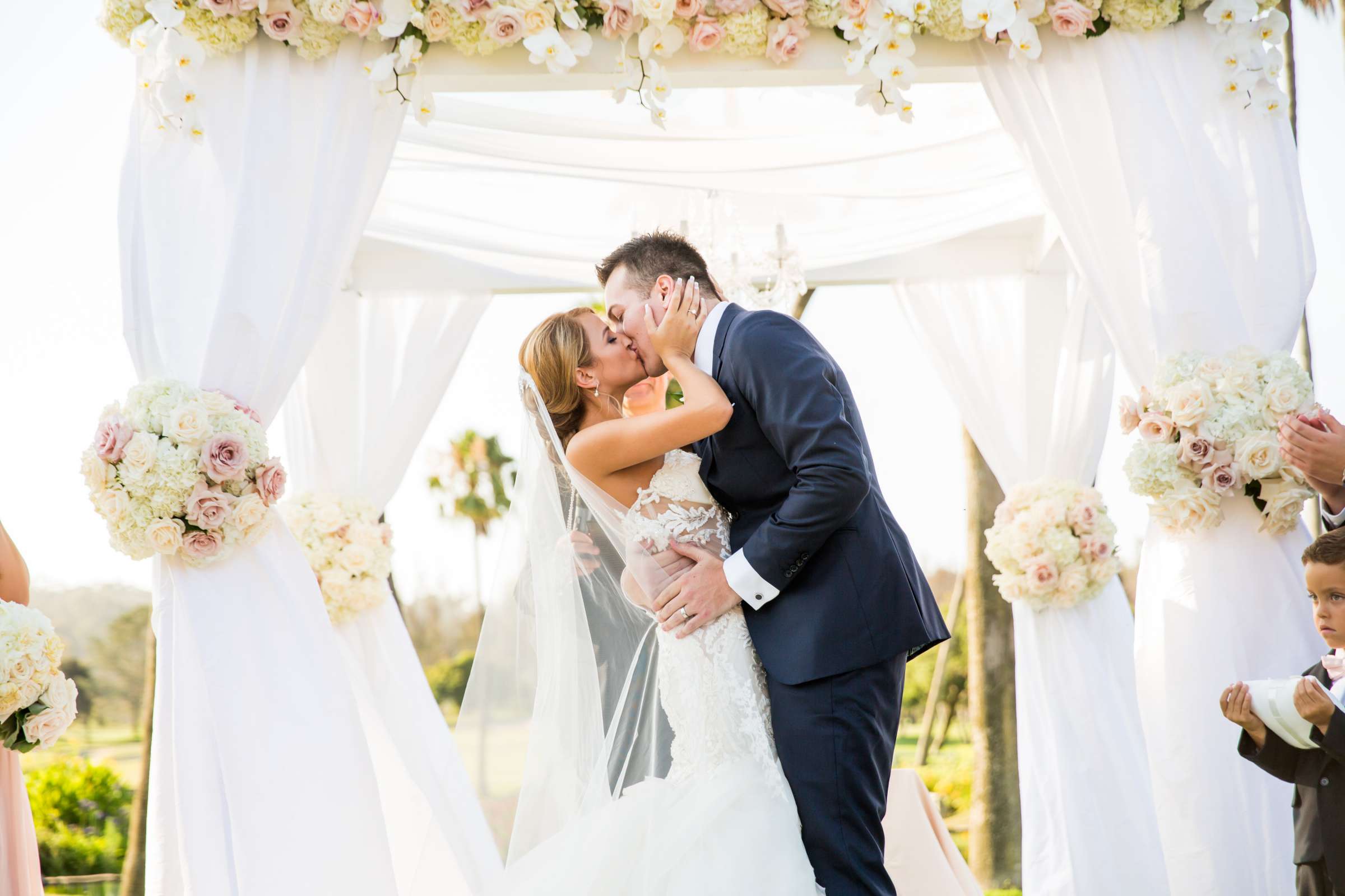 Fairbanks Ranch Country Club Wedding coordinated by Monarch Weddings, Gabriella and Kyle Wedding Photo #15 by True Photography