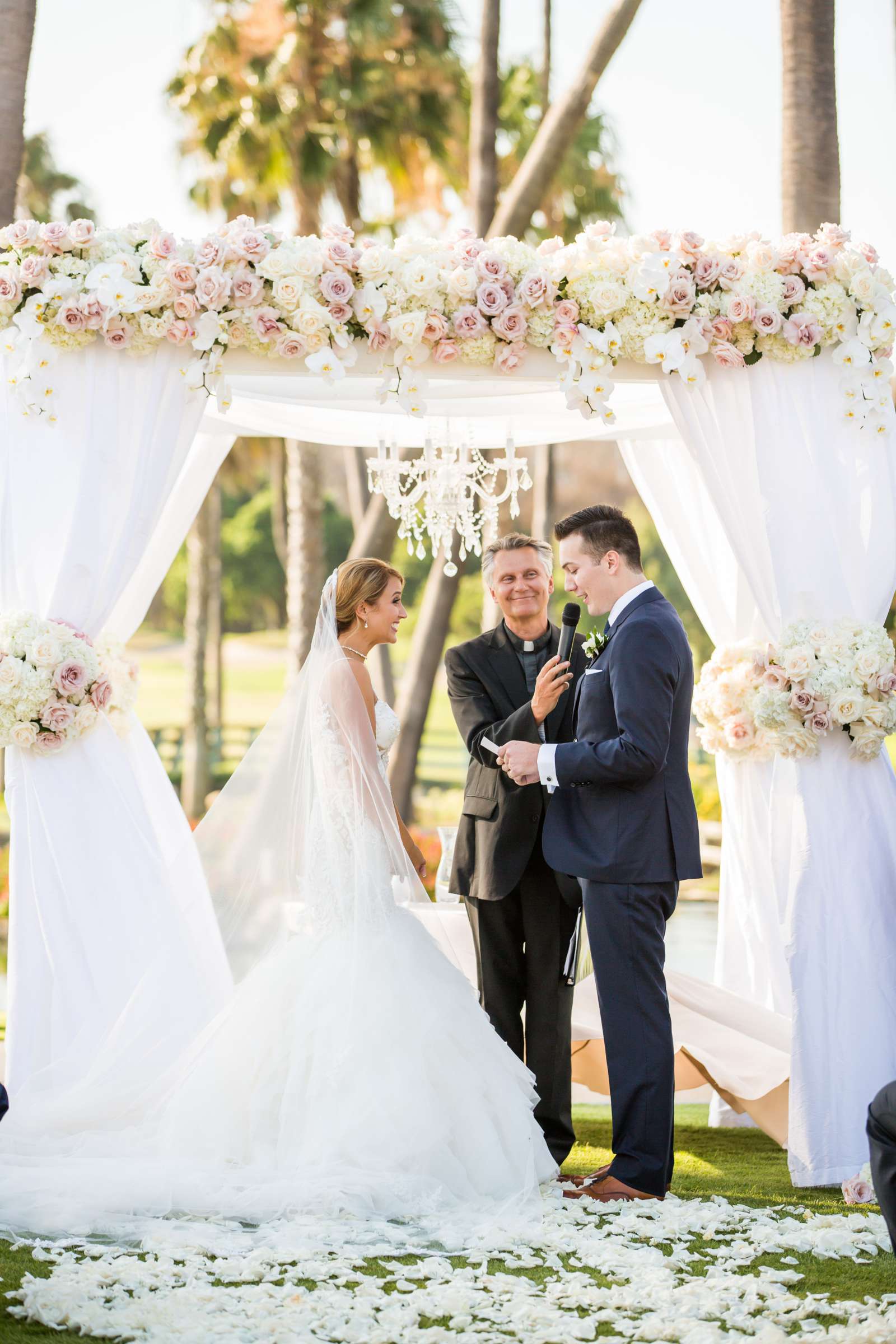 Fairbanks Ranch Country Club Wedding coordinated by Monarch Weddings, Gabriella and Kyle Wedding Photo #87 by True Photography