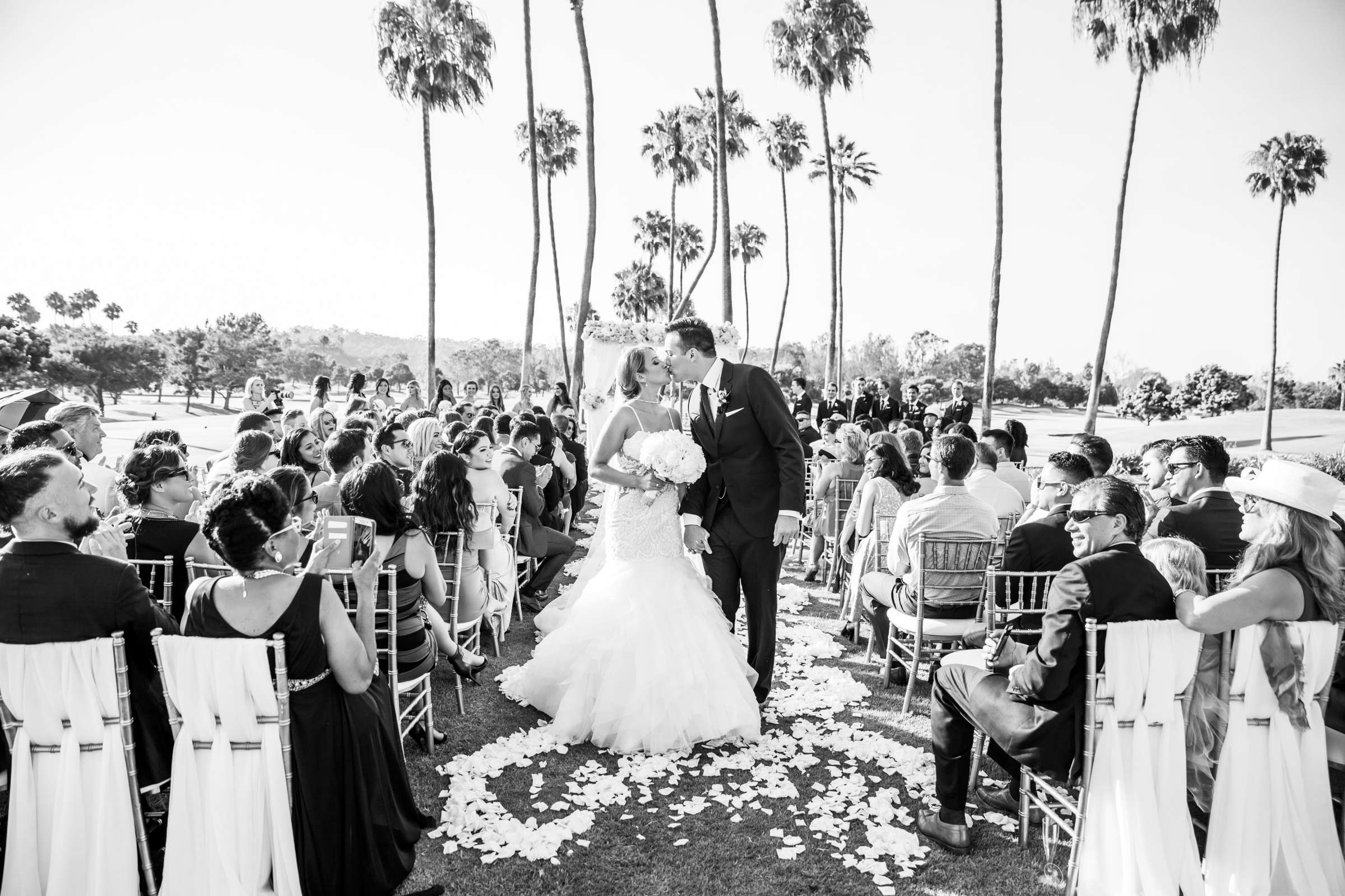 Fairbanks Ranch Country Club Wedding coordinated by Monarch Weddings, Gabriella and Kyle Wedding Photo #97 by True Photography