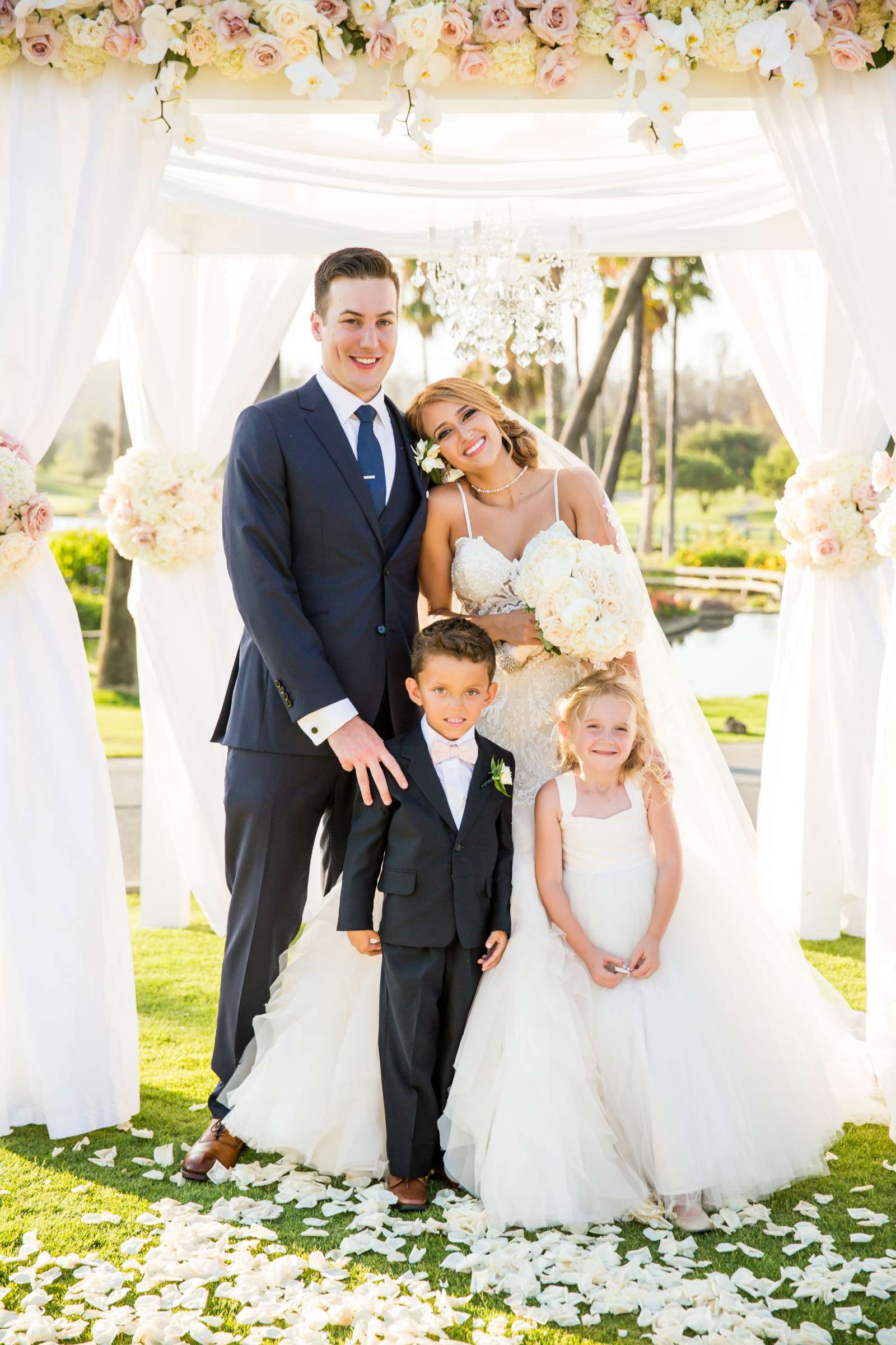 Fairbanks Ranch Country Club Wedding coordinated by Monarch Weddings, Gabriella and Kyle Wedding Photo #99 by True Photography