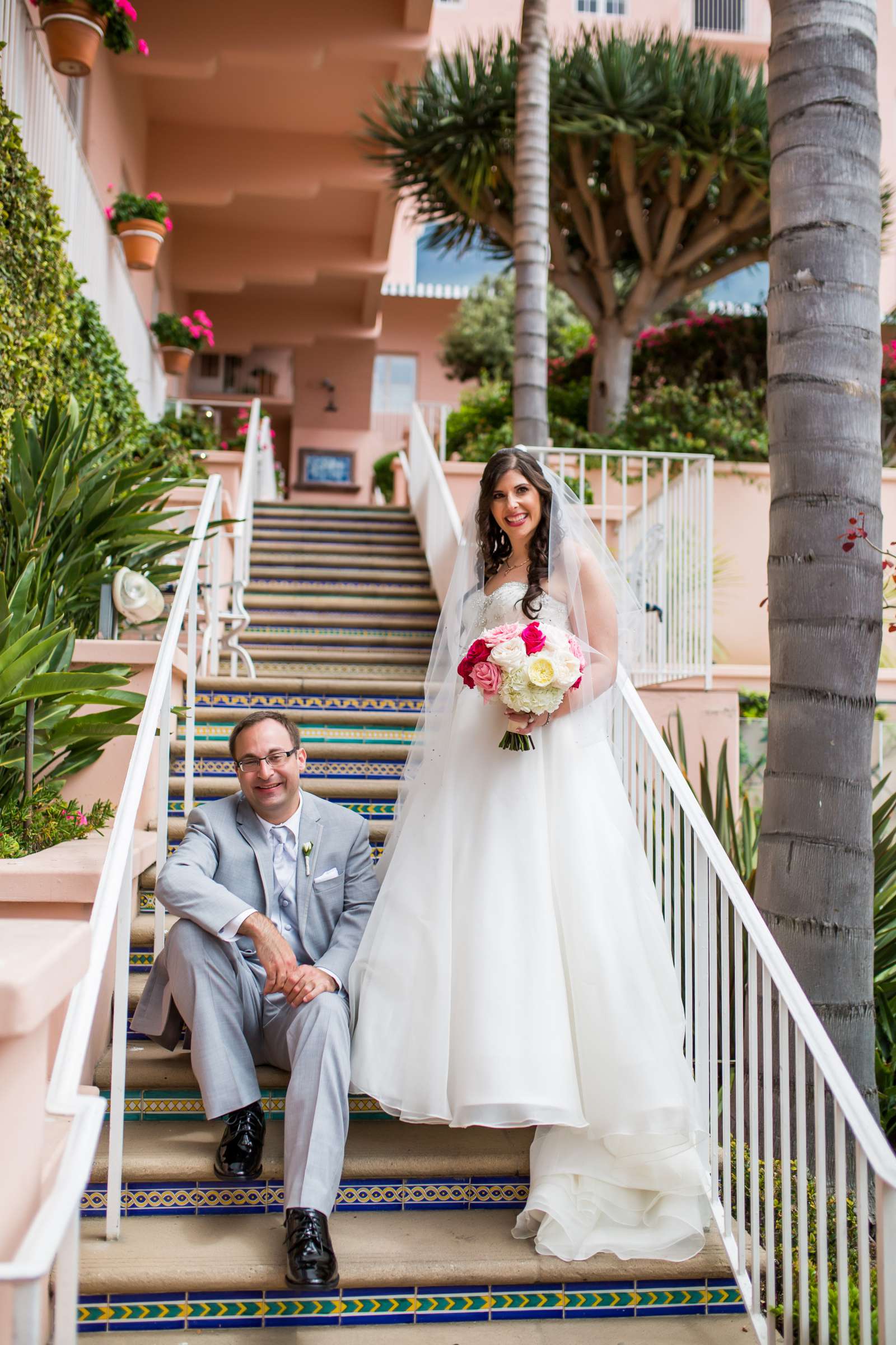 La Valencia Wedding coordinated by First Comes Love Weddings & Events, Adena and Scott Wedding Photo #244180 by True Photography