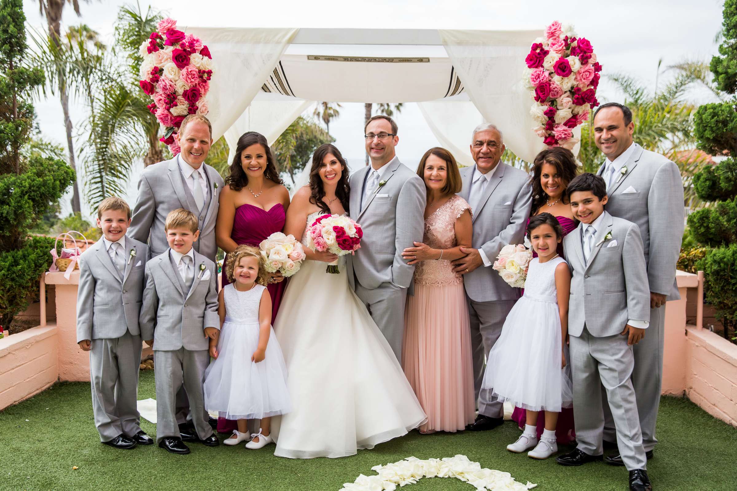 La Valencia Wedding coordinated by First Comes Love Weddings & Events, Adena and Scott Wedding Photo #244226 by True Photography