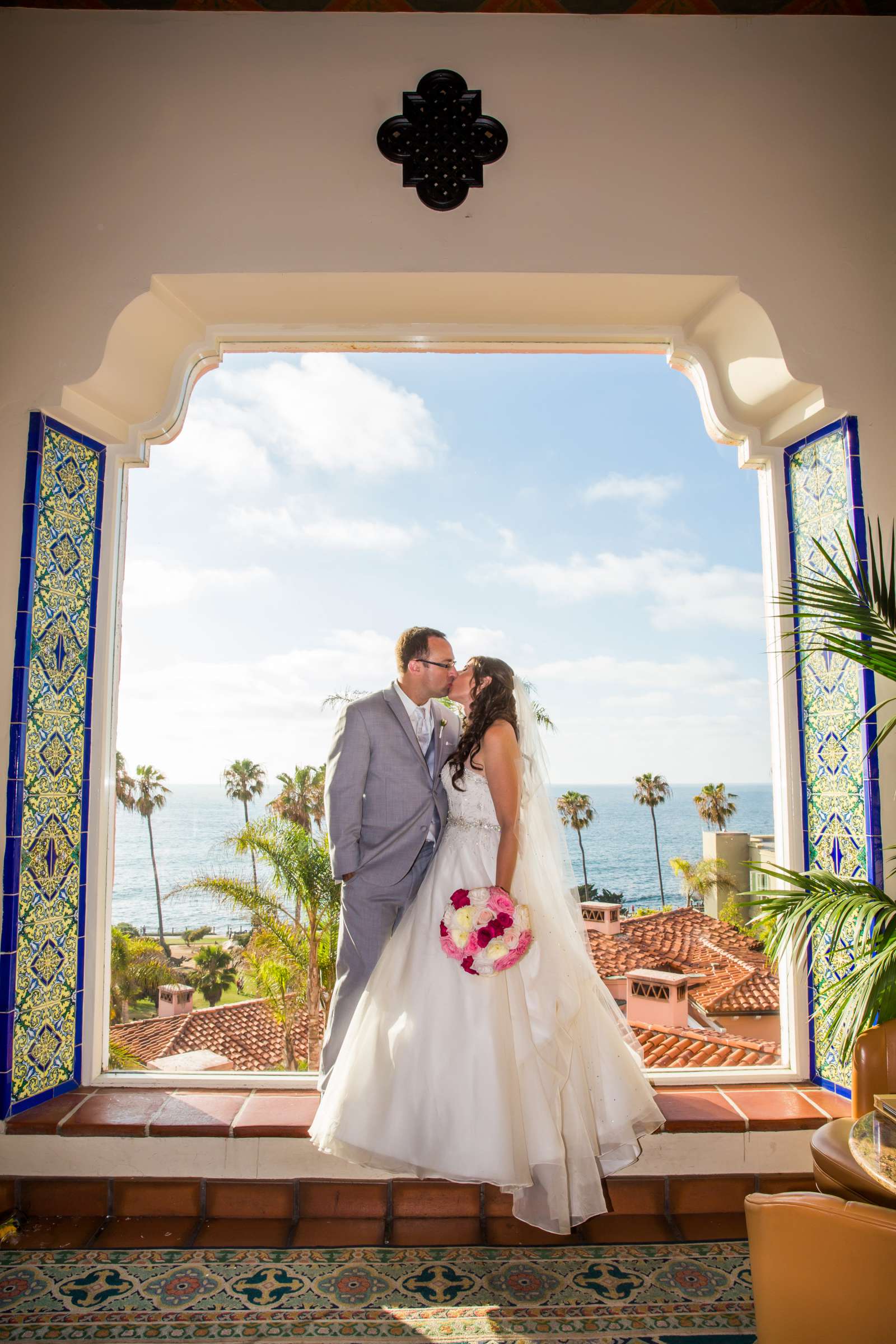 La Valencia Wedding coordinated by First Comes Love Weddings & Events, Adena and Scott Wedding Photo #244231 by True Photography