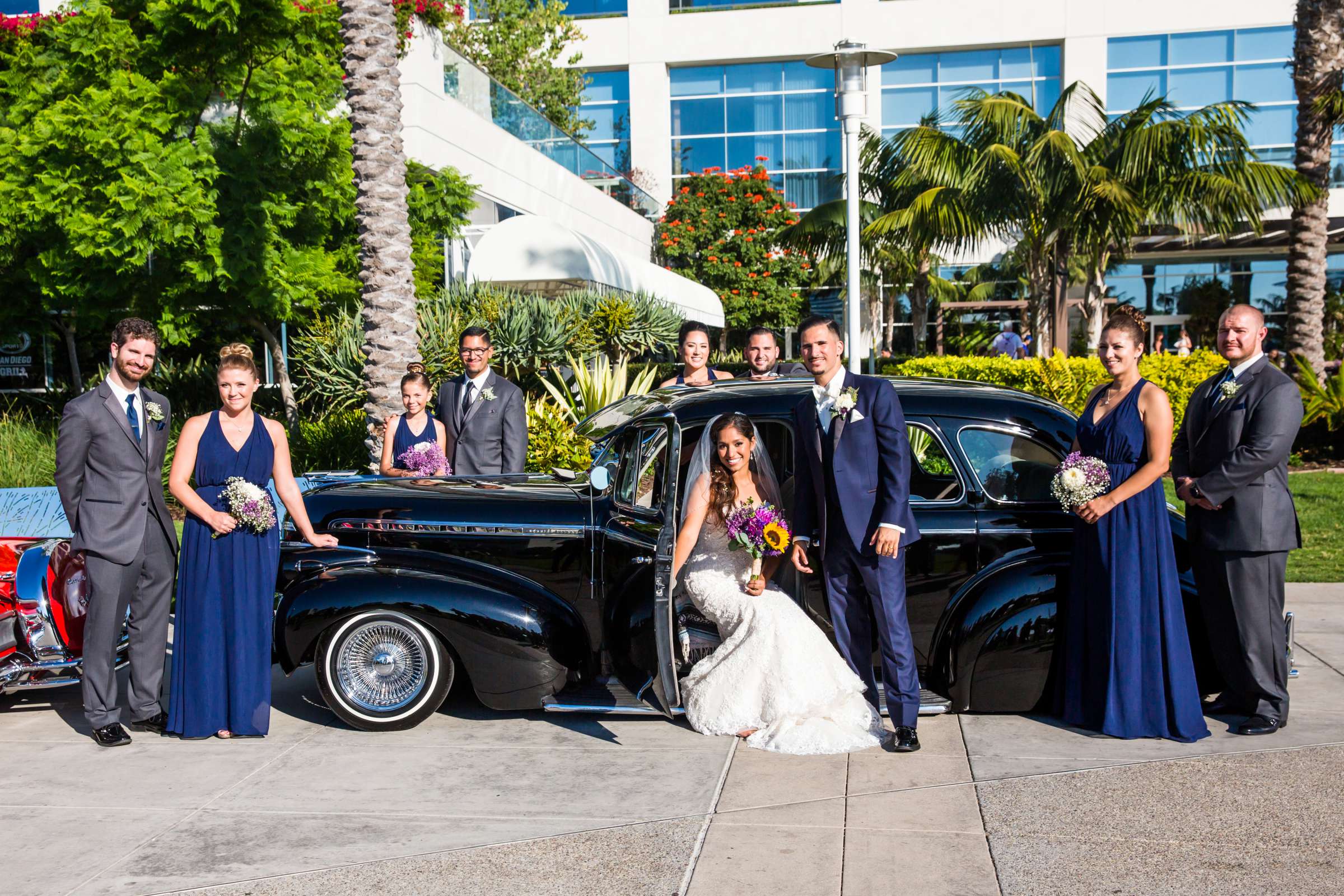 Bridal Party at Ultimate Skybox Wedding, Jacqueline and Robert Wedding Photo #254137 by True Photography