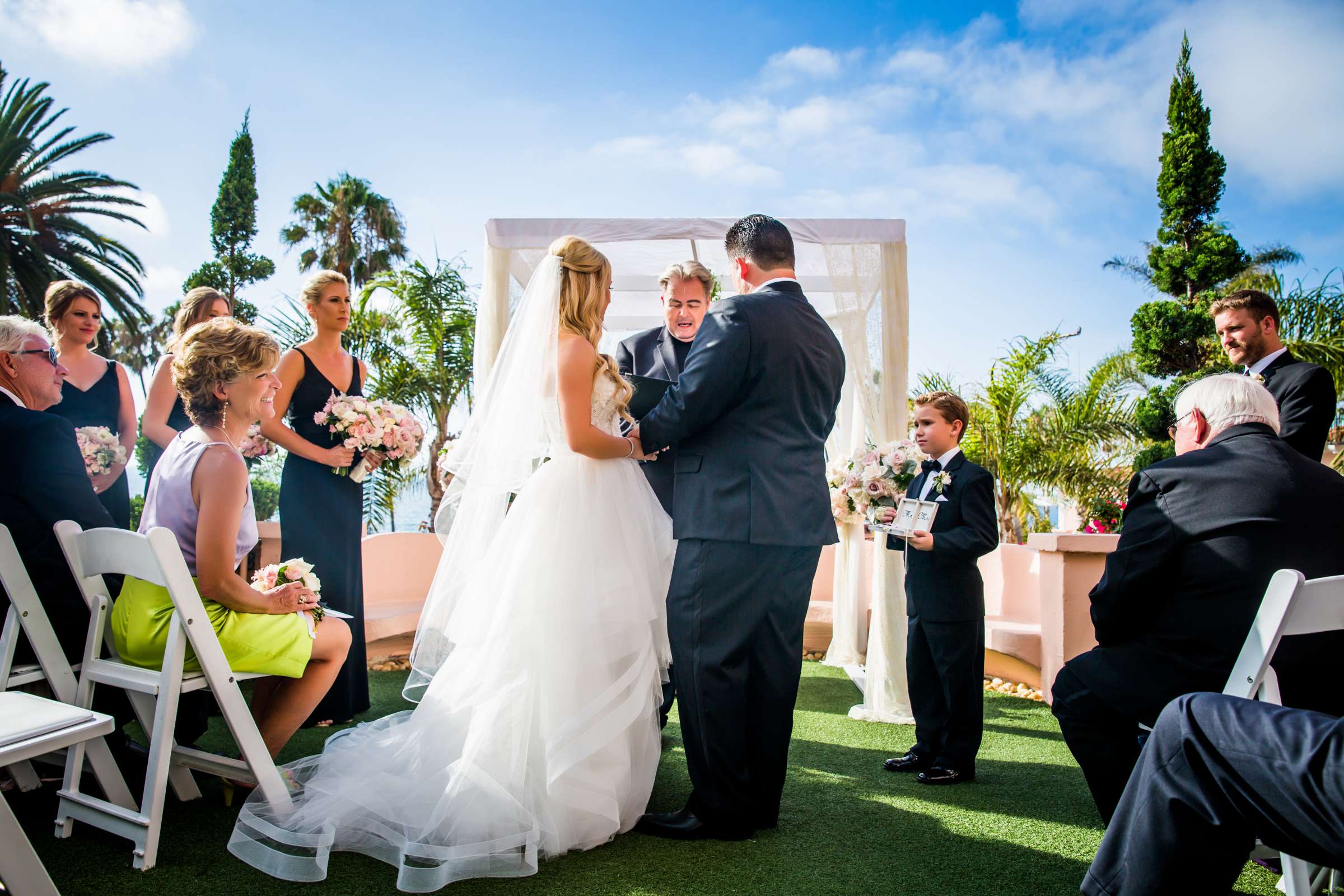 La Valencia Wedding coordinated by Monarch Weddings, Kathy and Cody Wedding Photo #256990 by True Photography