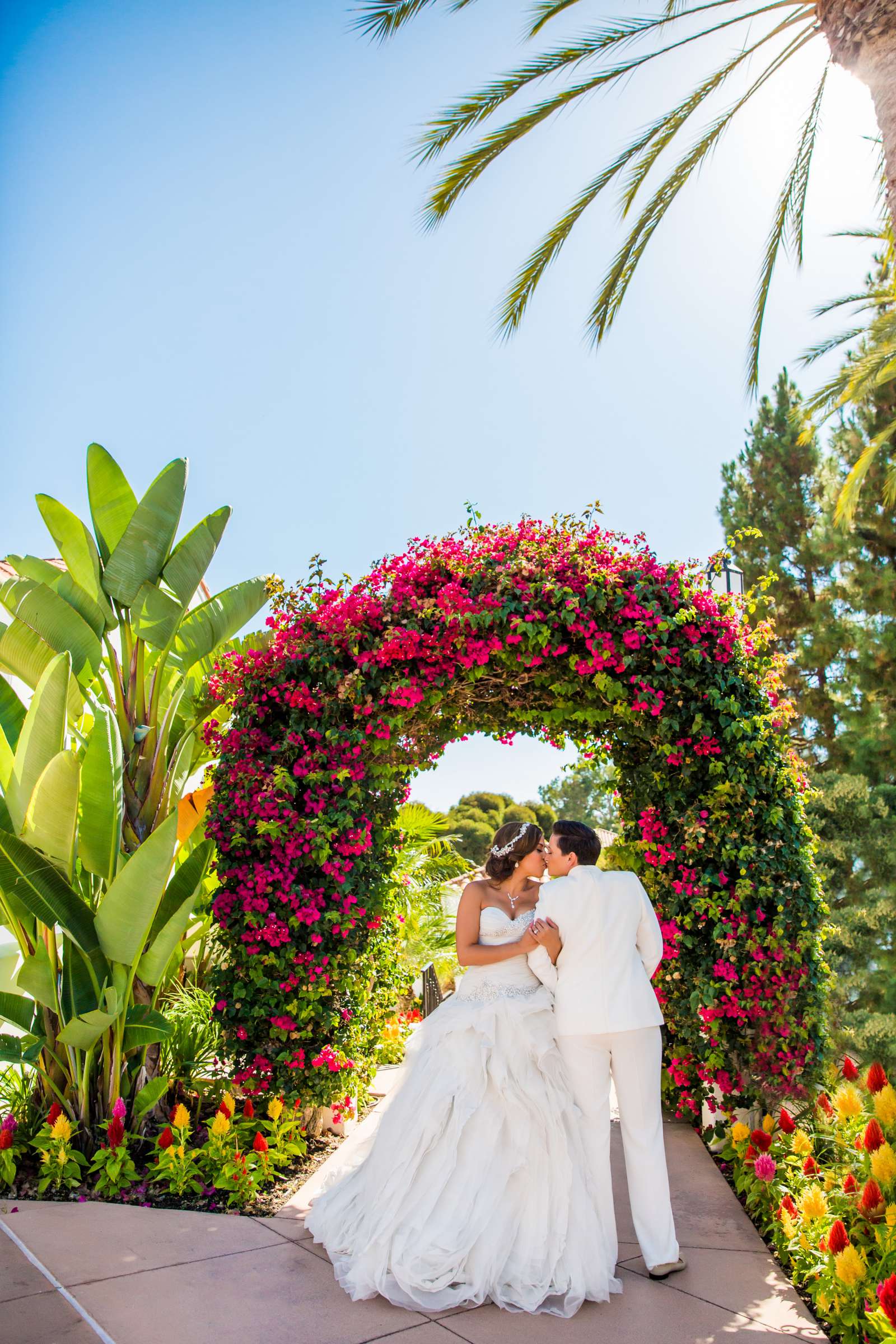Omni La Costa Resort & Spa Wedding coordinated by Nahid Global Events, Natasha and Kate Wedding Photo #257334 by True Photography