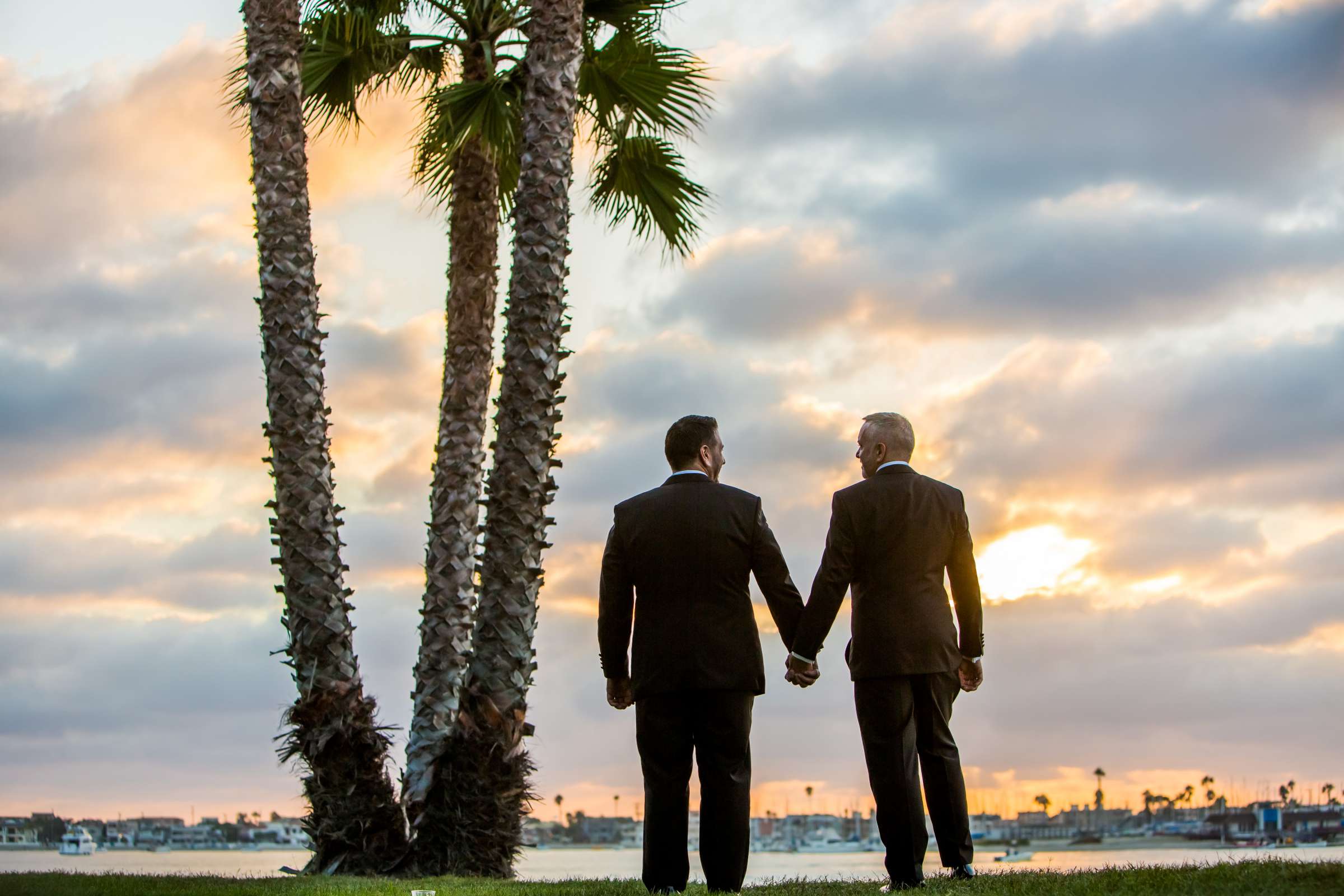Sunset at Paradise Point Wedding, David and Barry Wedding Photo #262951 by True Photography