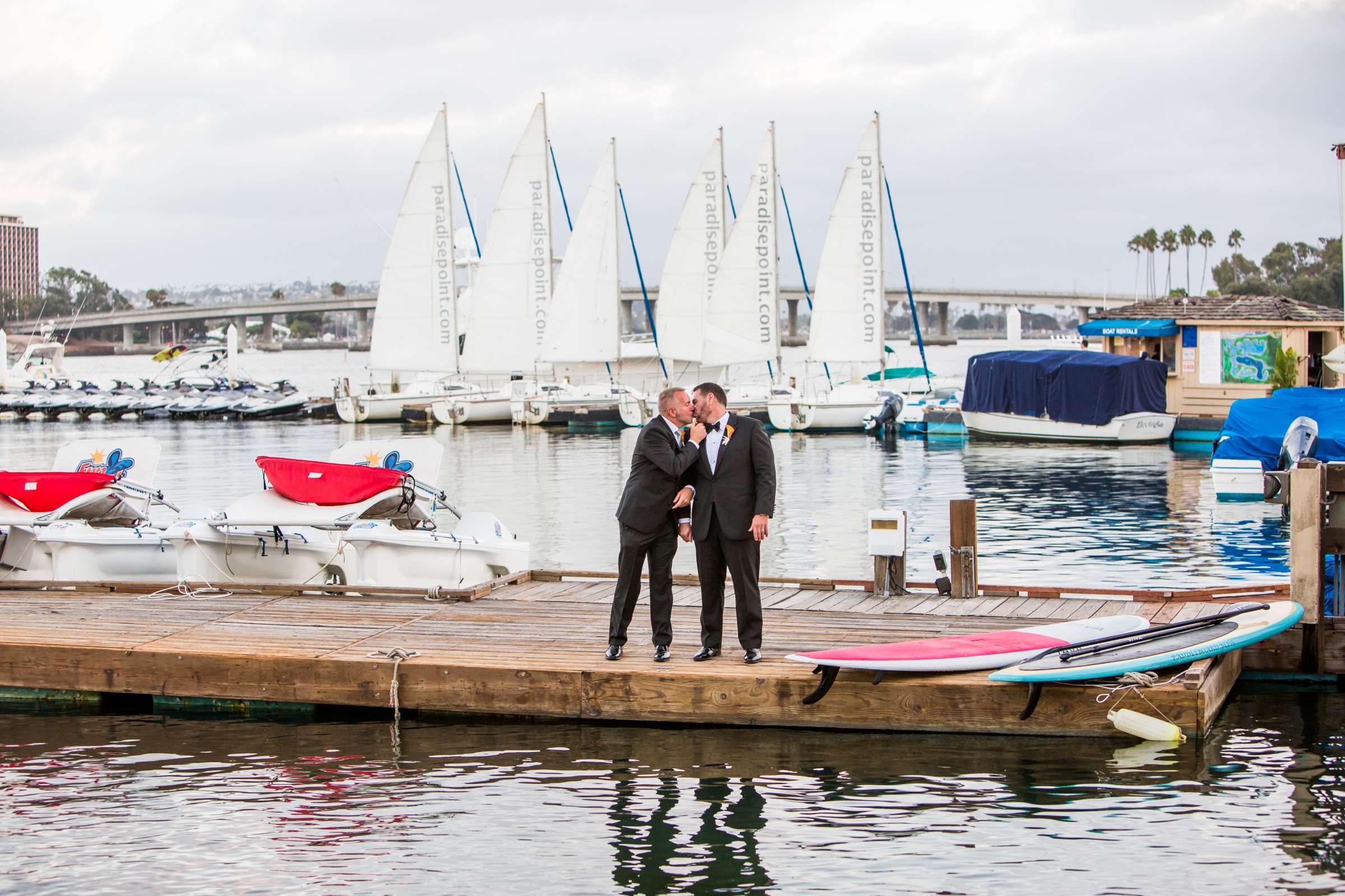 Boat Wedding at Paradise Point Wedding, David and Barry Wedding Photo #262966 by True Photography