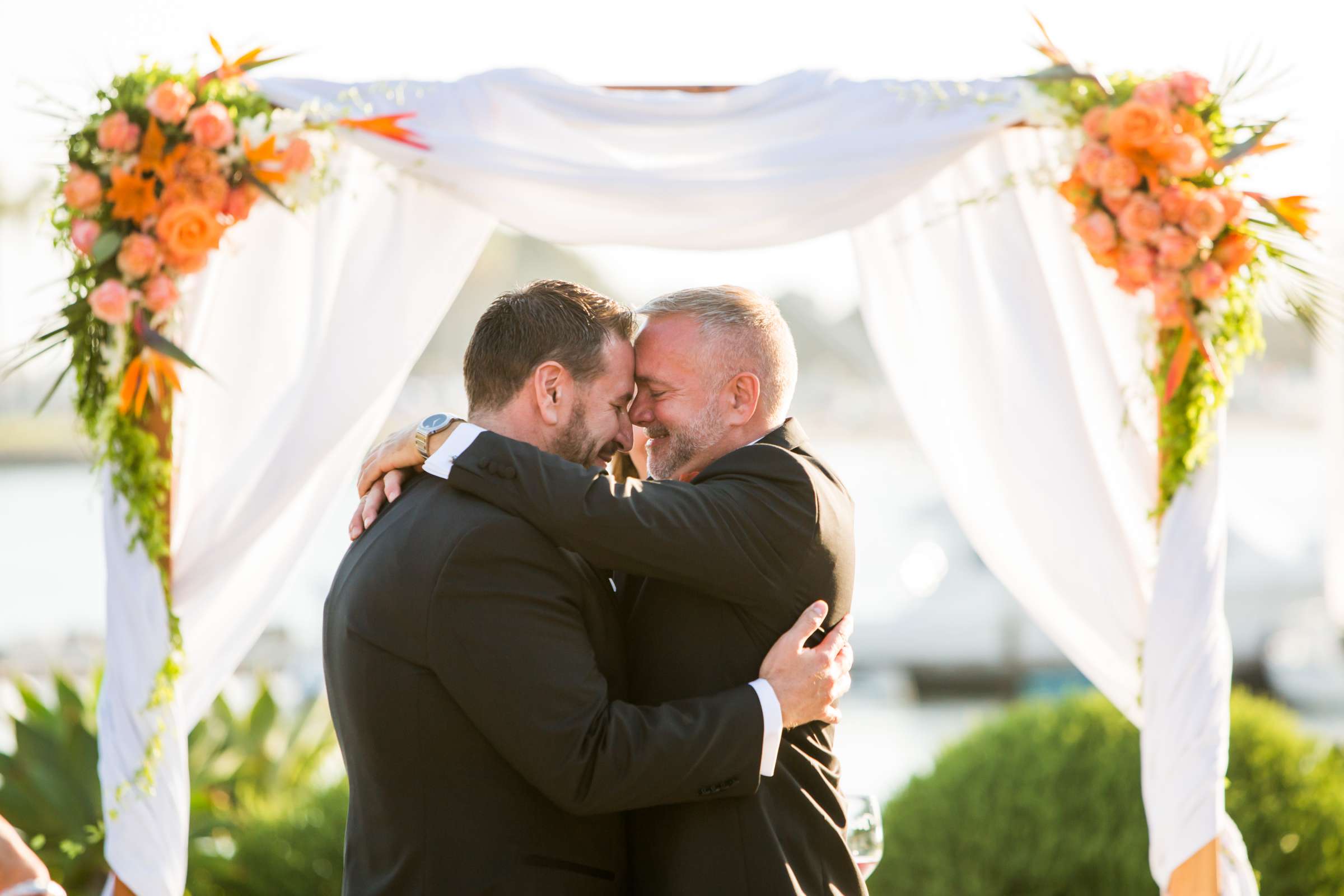 Emotional moment, Ceremony, Romantic moment, Candid moment at Paradise Point Wedding, David and Barry Wedding Photo #263026 by True Photography