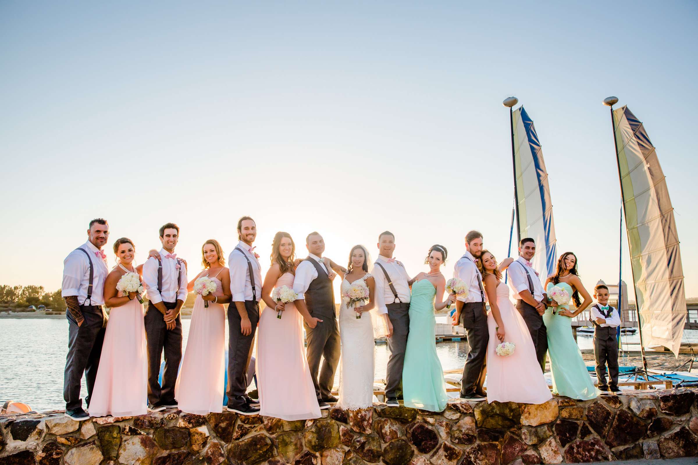 San Diego Mission Bay Resort Wedding coordinated by Elements of Style, Danielle and Jared Wedding Photo #266253 by True Photography