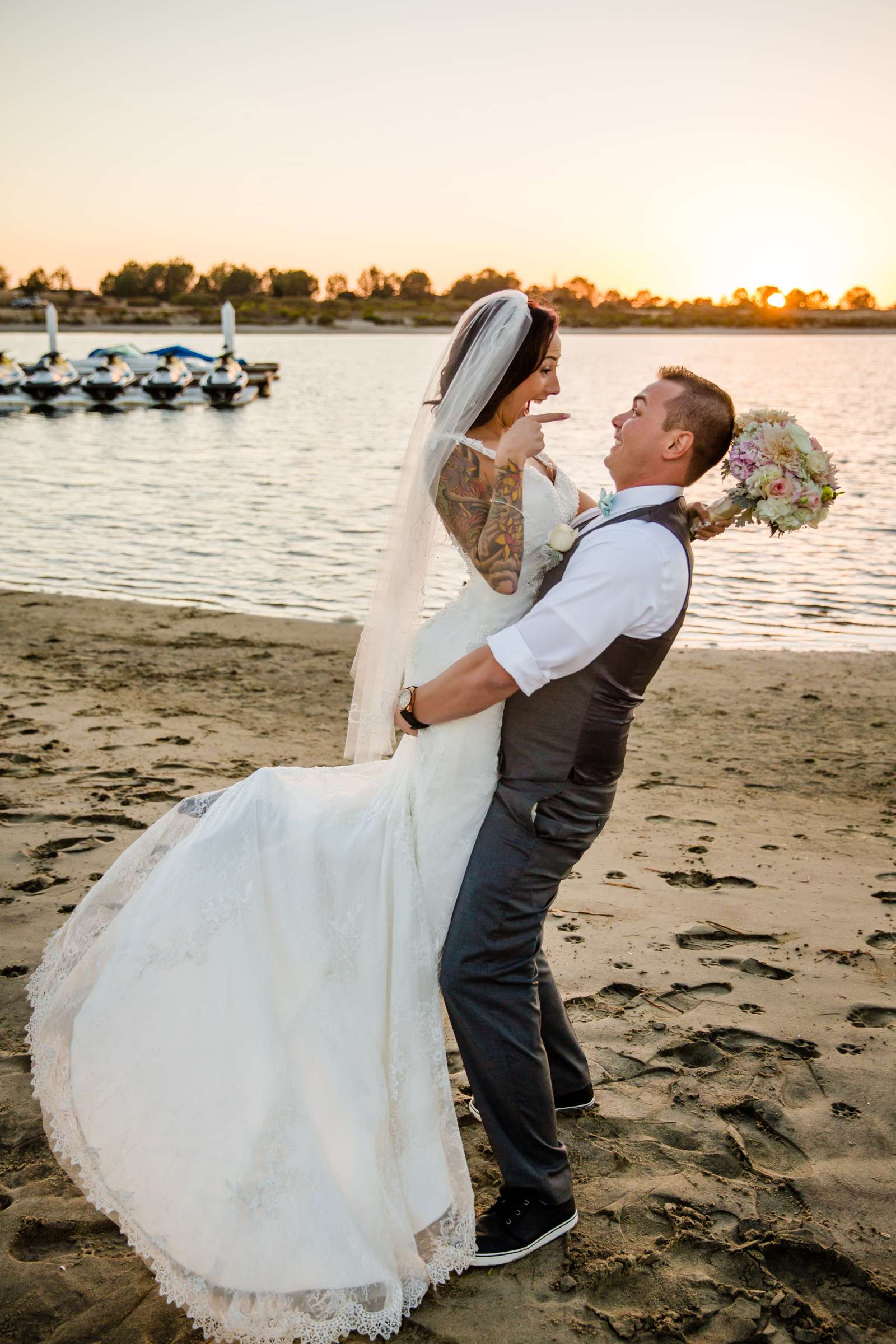 San Diego Mission Bay Resort Wedding coordinated by Elements of Style, Danielle and Jared Wedding Photo #266334 by True Photography