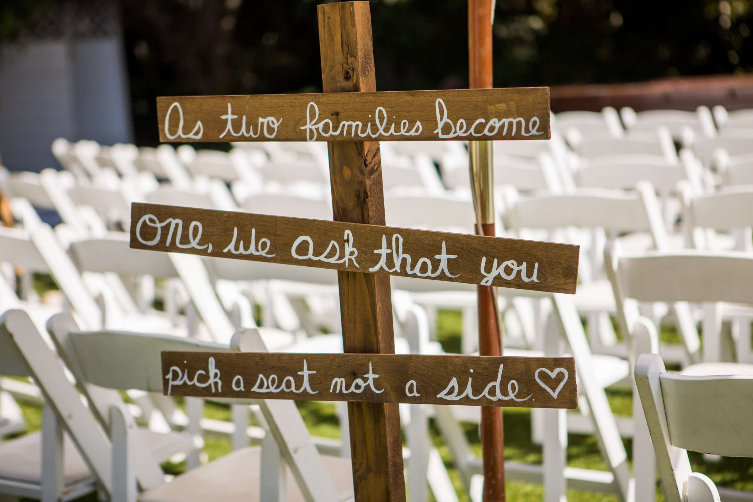 Signage at Green Gables Wedding Estate Wedding, Margarita and Mike Wedding Photo #157 by True Photography