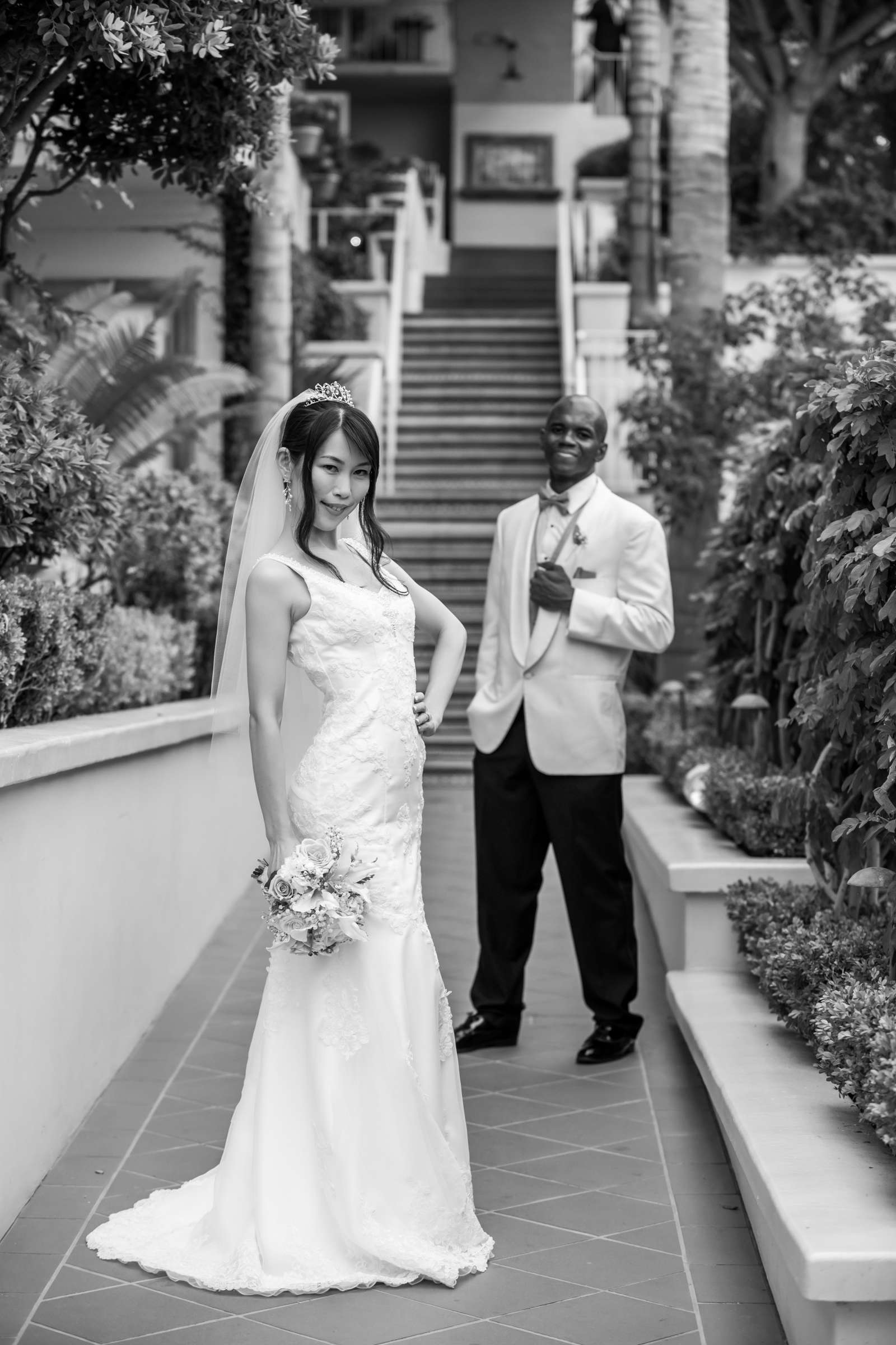 San Diego Marriott La Jolla Wedding, Aki and Caliph (C.J.) Wedding Photo #59 by True Photography