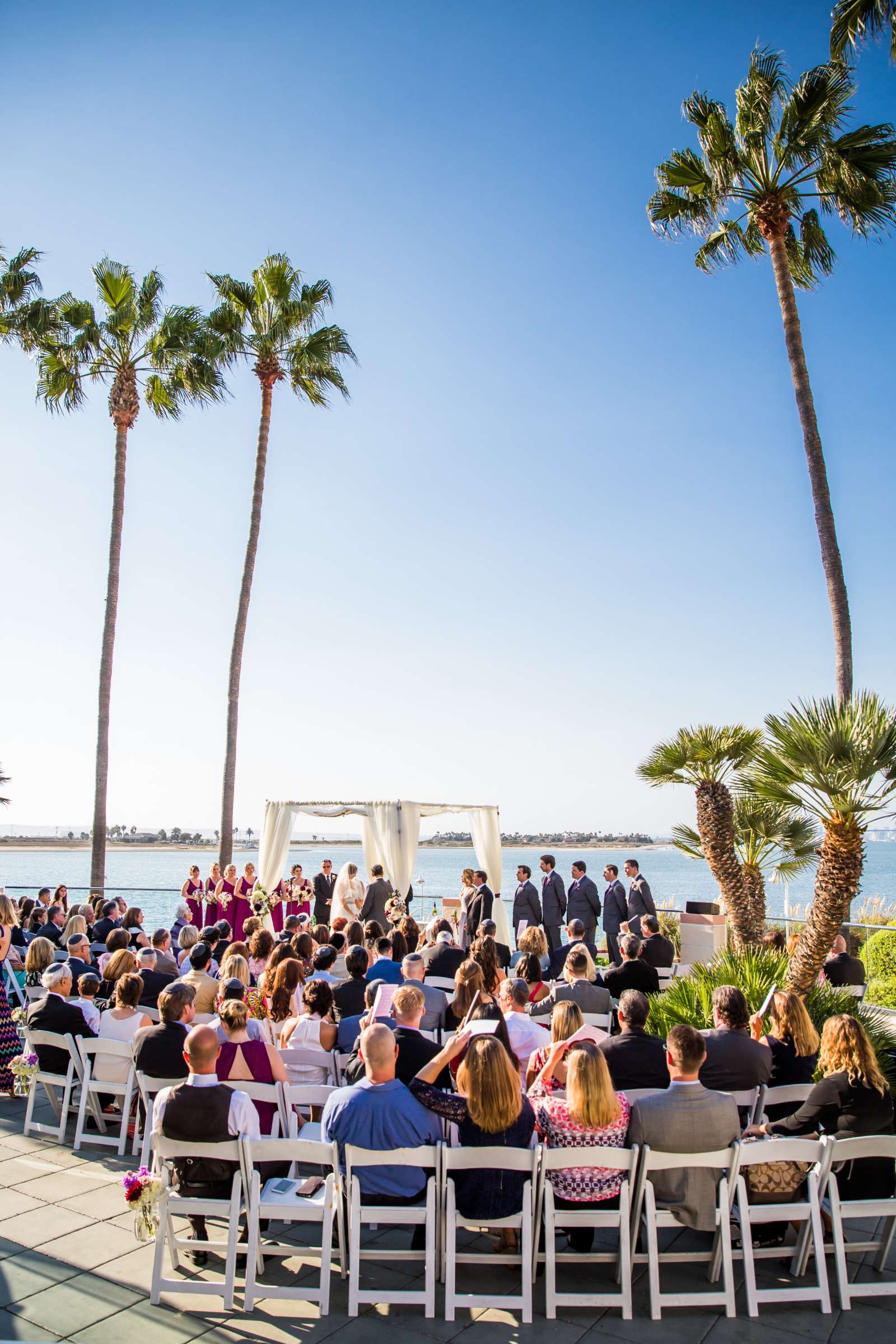 Loews Coronado Bay Resort Wedding coordinated by Thumbprint Weddings & Events, Lee and Daniel Wedding Photo #65 by True Photography