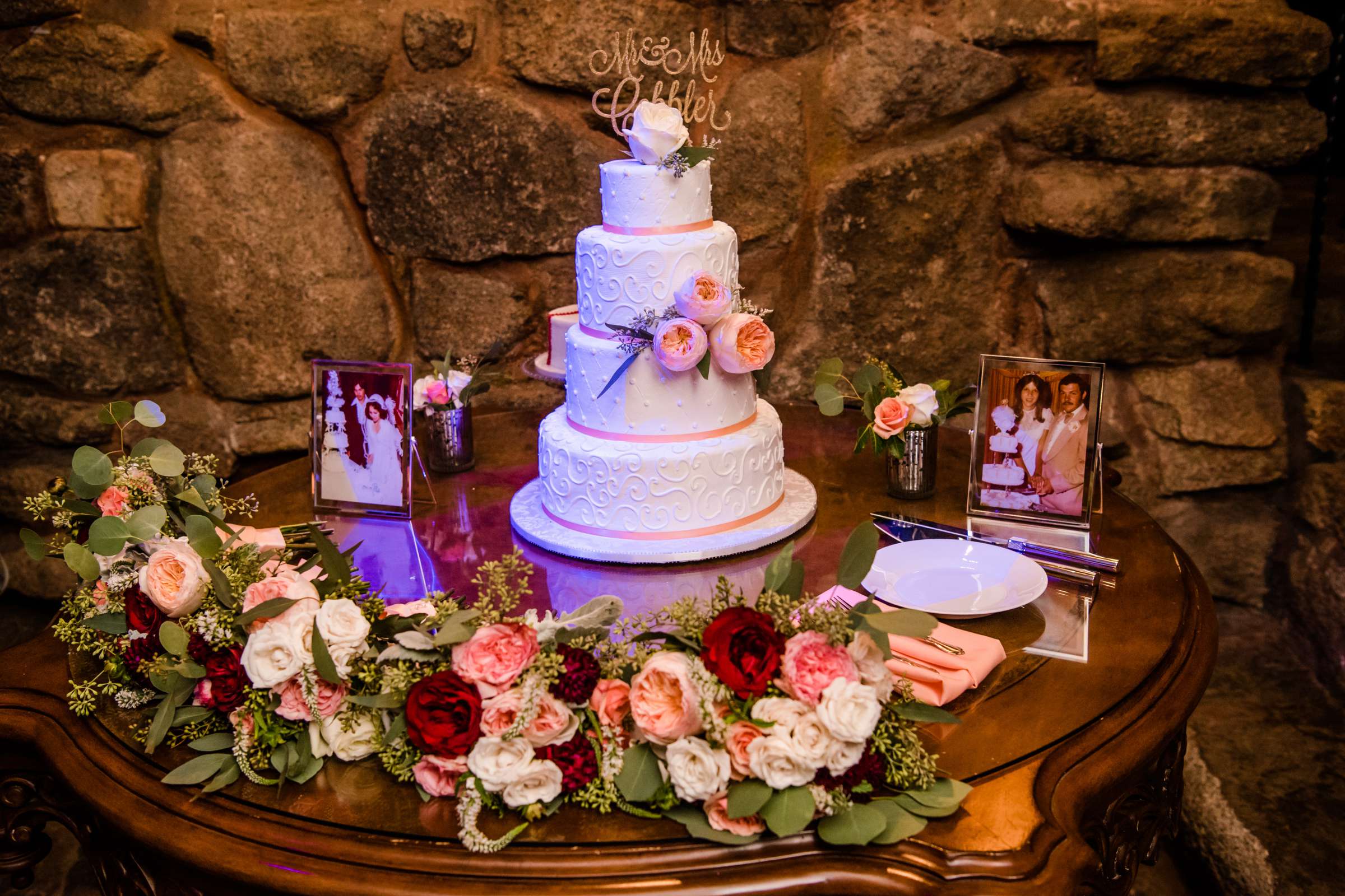 Mt Woodson Castle Wedding coordinated by Personal Touch Dining, Angela and Donnie Wedding Photo #271141 by True Photography
