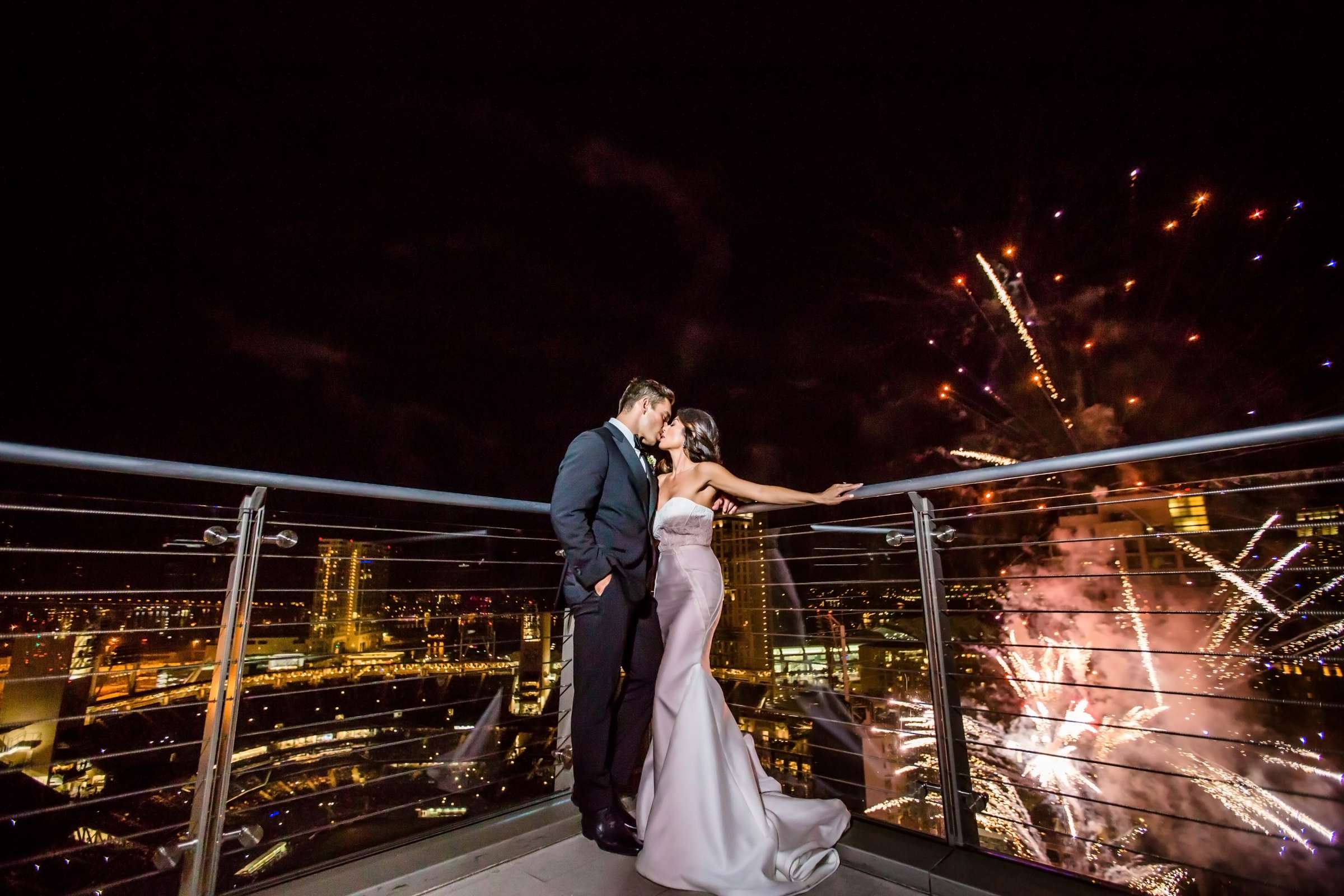 Fireworks at Ultimate Skybox Wedding coordinated by Creative Affairs Inc, Jessica and Adrian Wedding Photo #275733 by True Photography