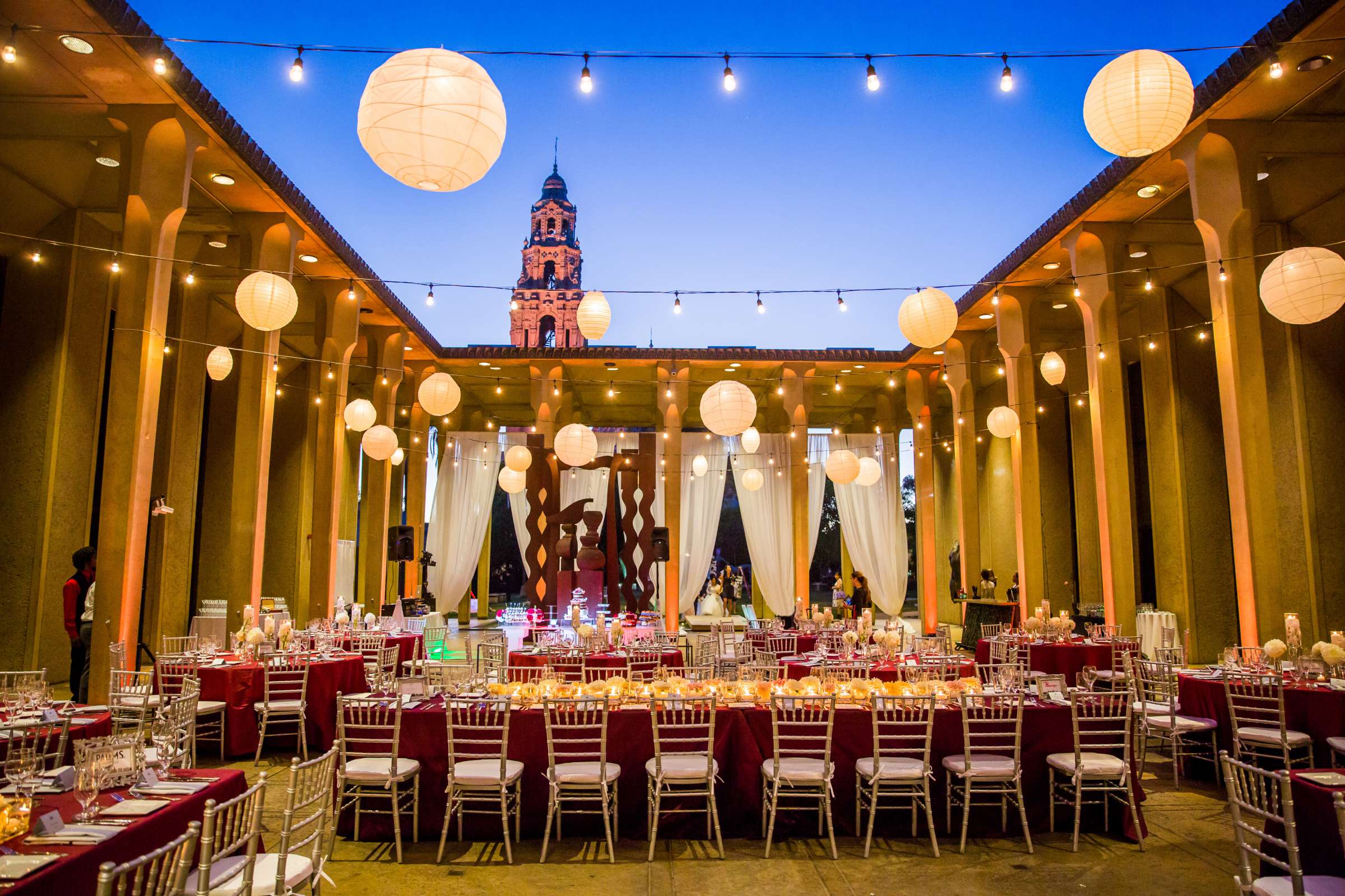 Reception at San Diego Museum of Art Wedding coordinated by Lavish Weddings, Ruby and Shaun Wedding Photo #279539 by True Photography
