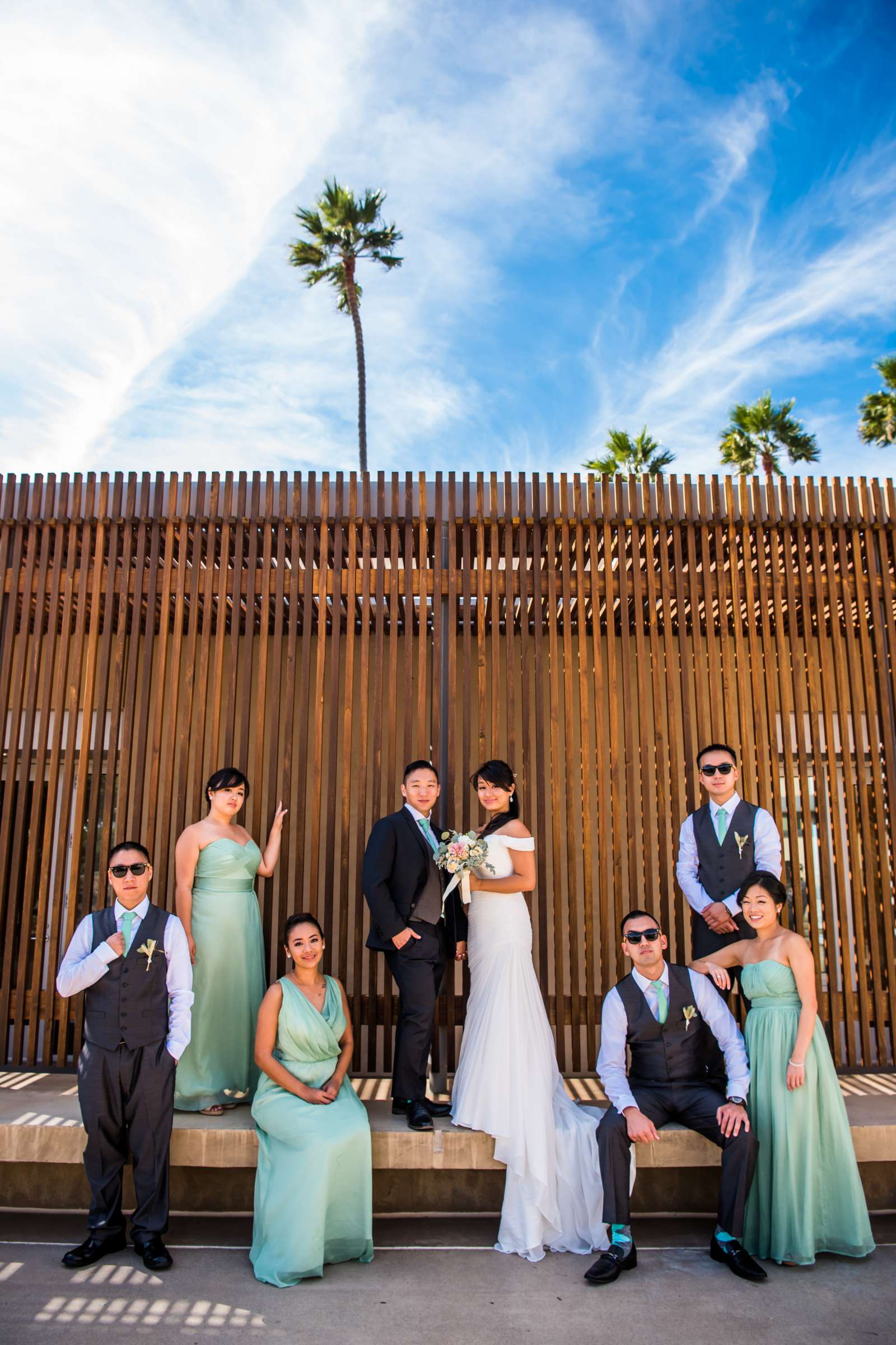 Scripps Seaside Forum Wedding coordinated by First Comes Love Weddings & Events, Lisa and Simon Wedding Photo #38 by True Photography