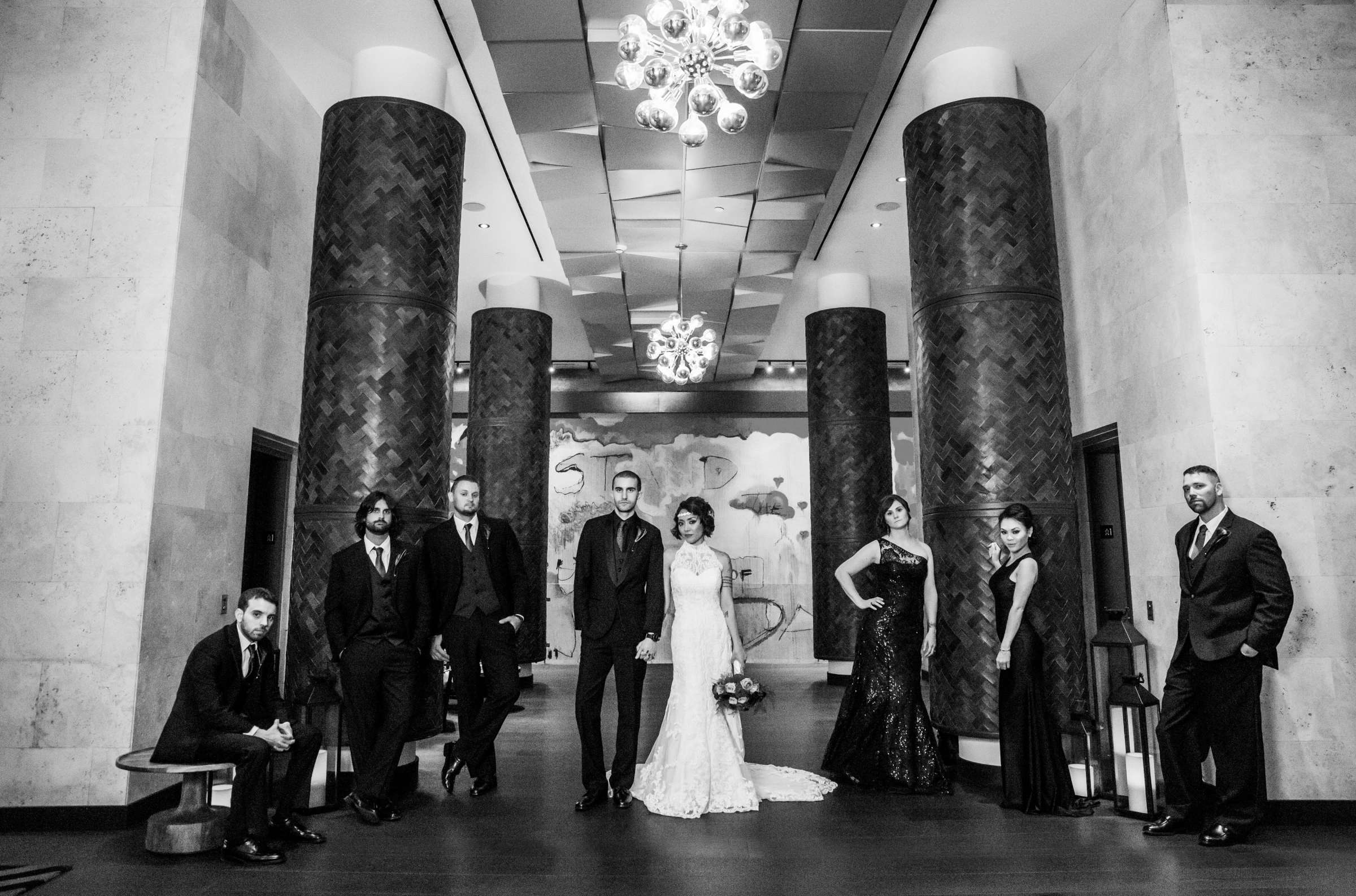 Andaz San Diego Wedding coordinated by Holly Kalkin Weddings, Sharla and Jeremy Wedding Photo #20 by True Photography
