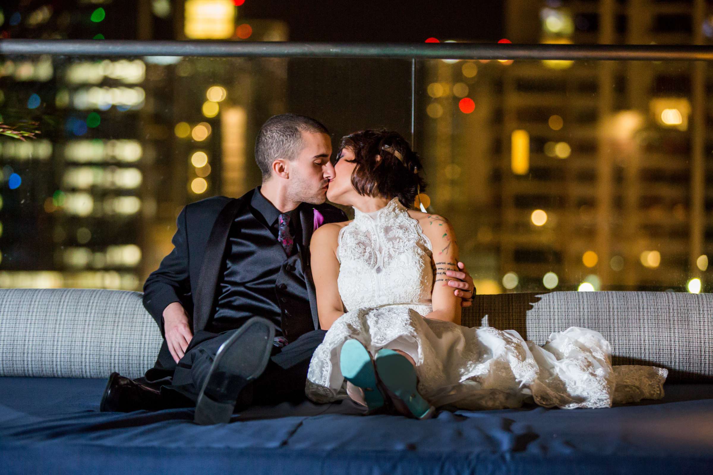 Andaz San Diego Wedding coordinated by Holly Kalkin Weddings, Sharla and Jeremy Wedding Photo #23 by True Photography