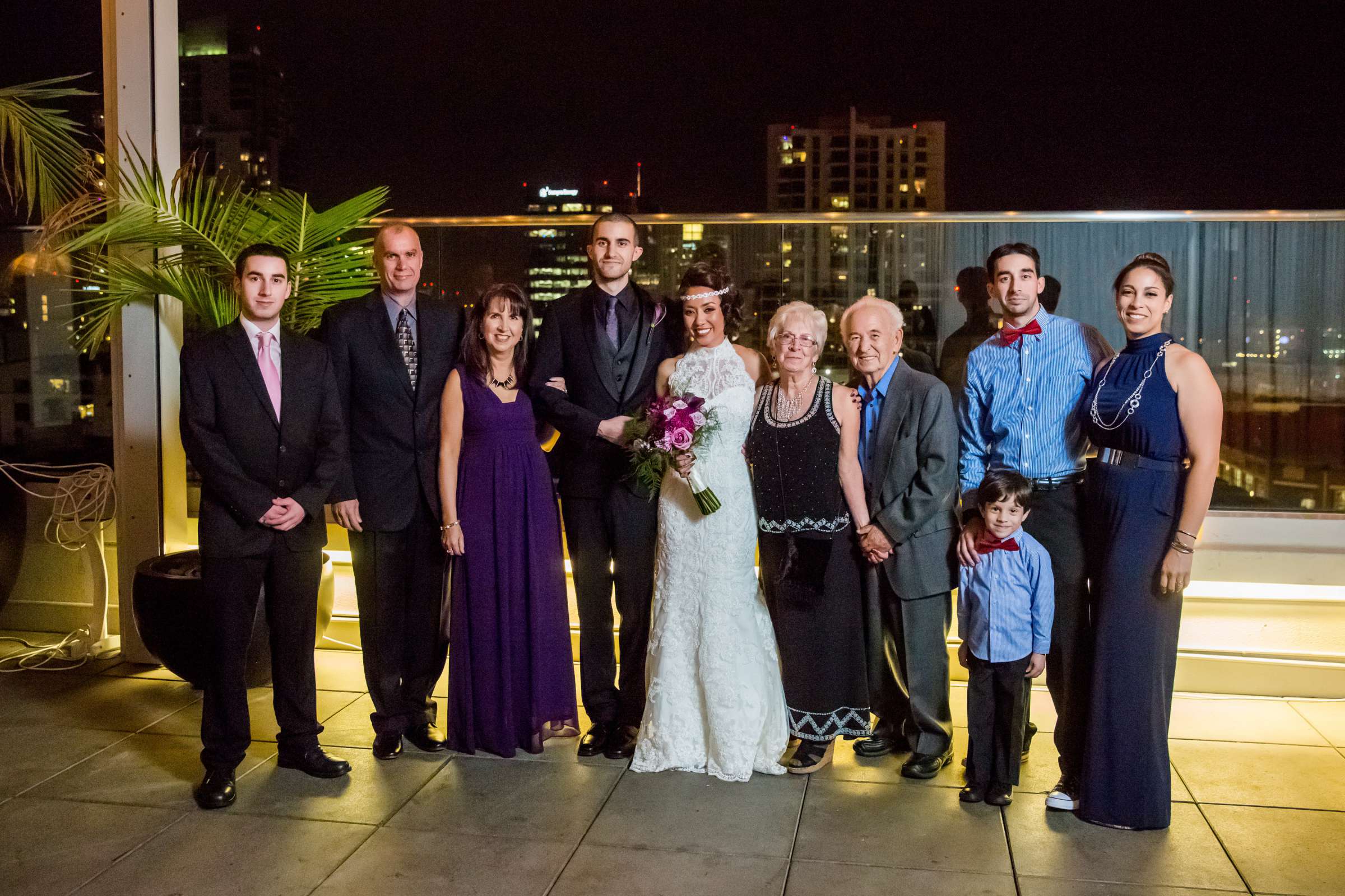 Andaz San Diego Wedding coordinated by Holly Kalkin Weddings, Sharla and Jeremy Wedding Photo #64 by True Photography